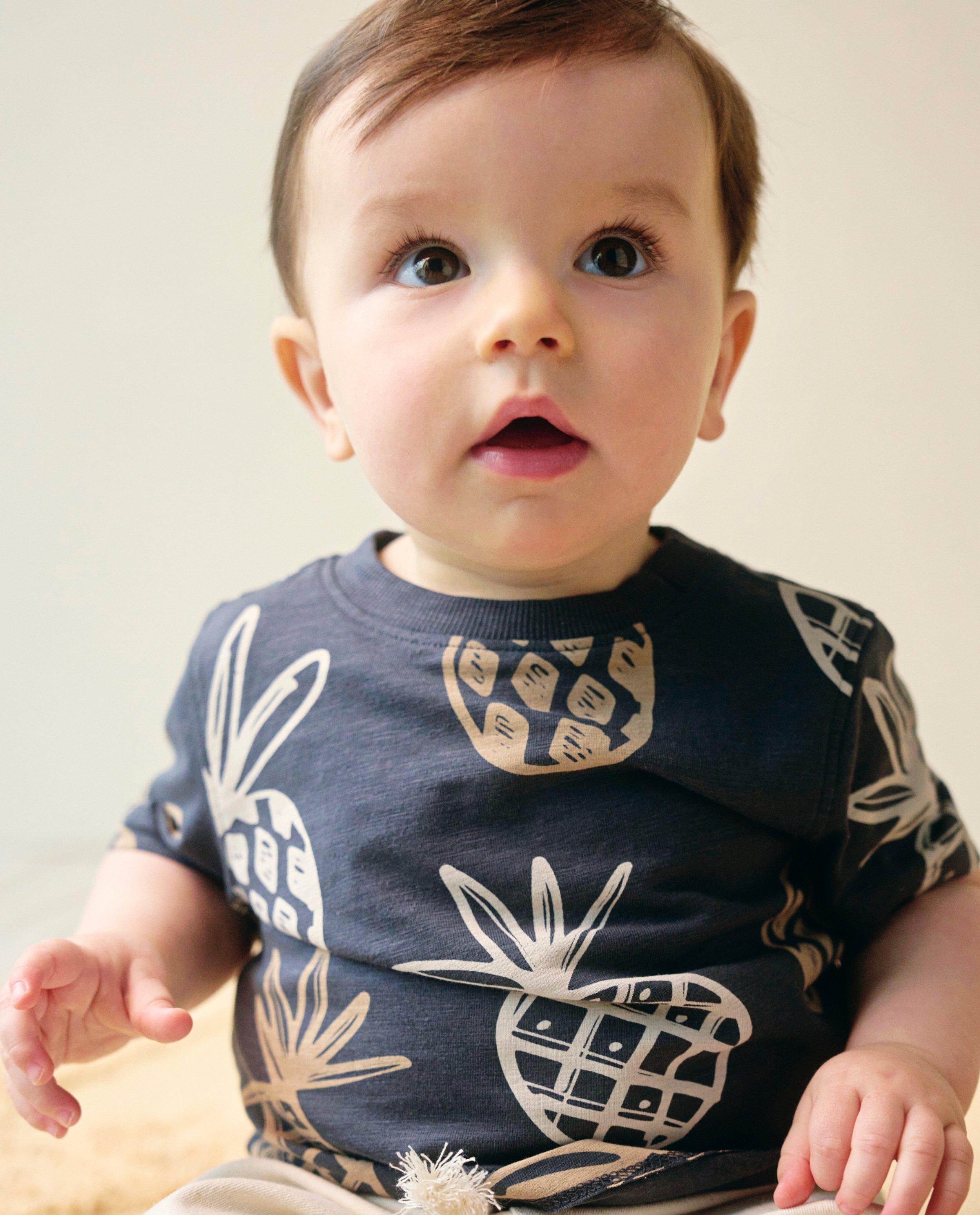 T-shirt met ananasprint - null - Cuddles and Smiles