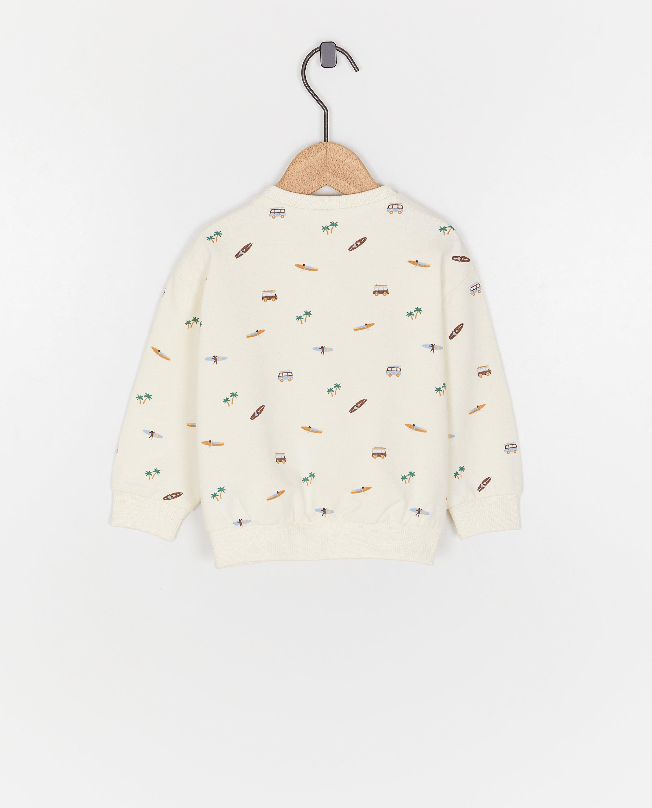 Sweater met print - Product Detail - wit - afbeelding nummer 2