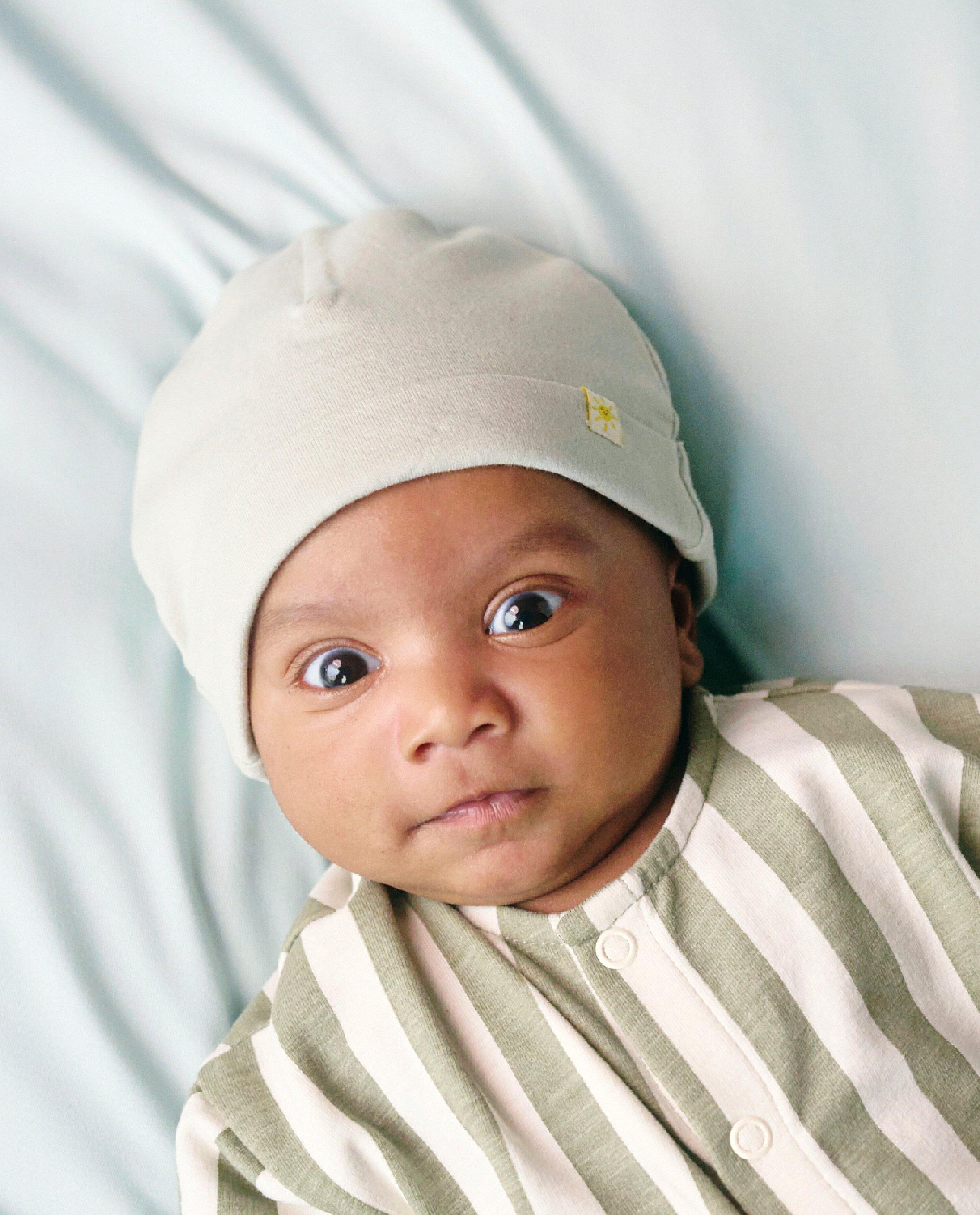 Groene muts - null - Newborn 50-68