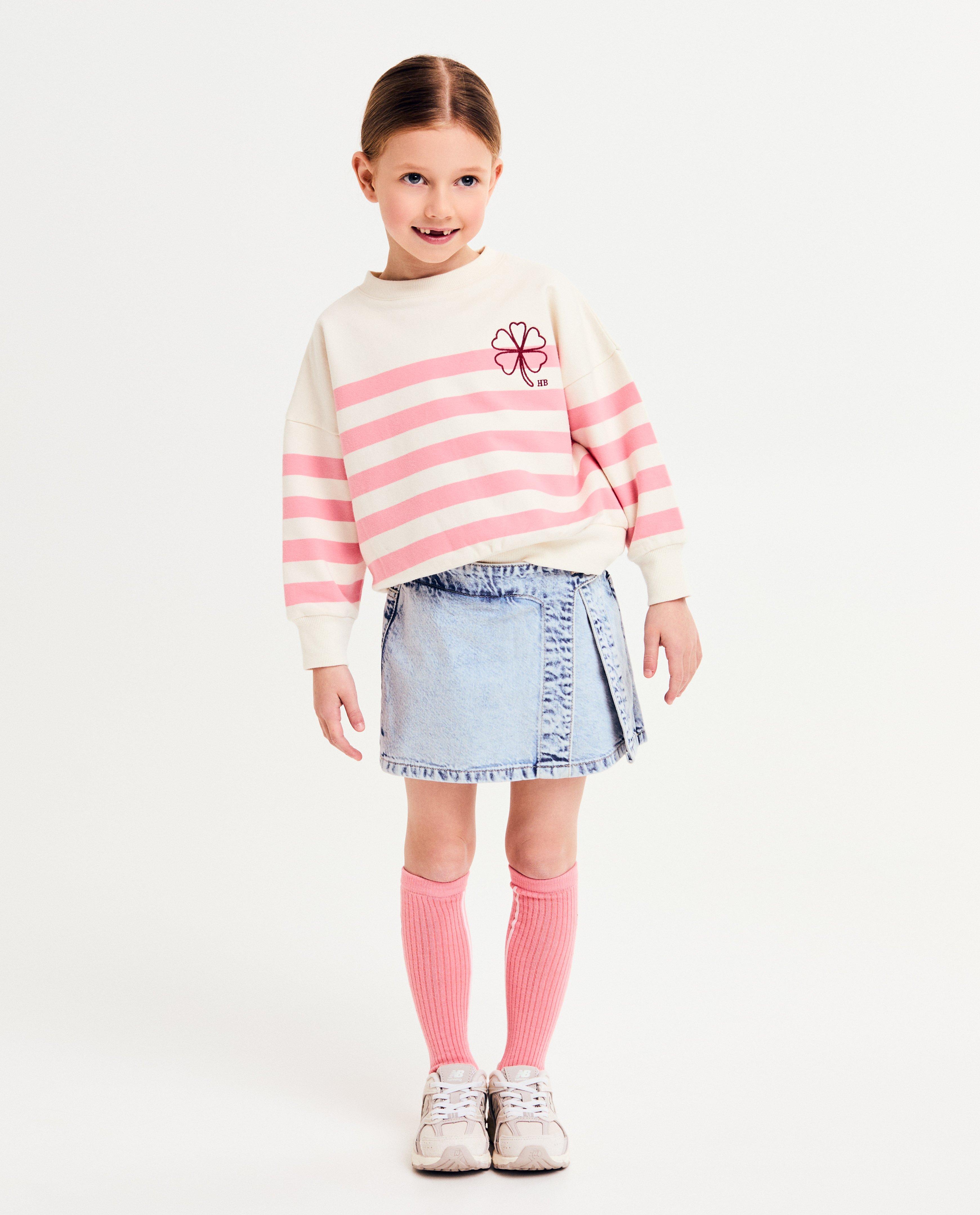 Shorten - Lichtblauwe jeansskort