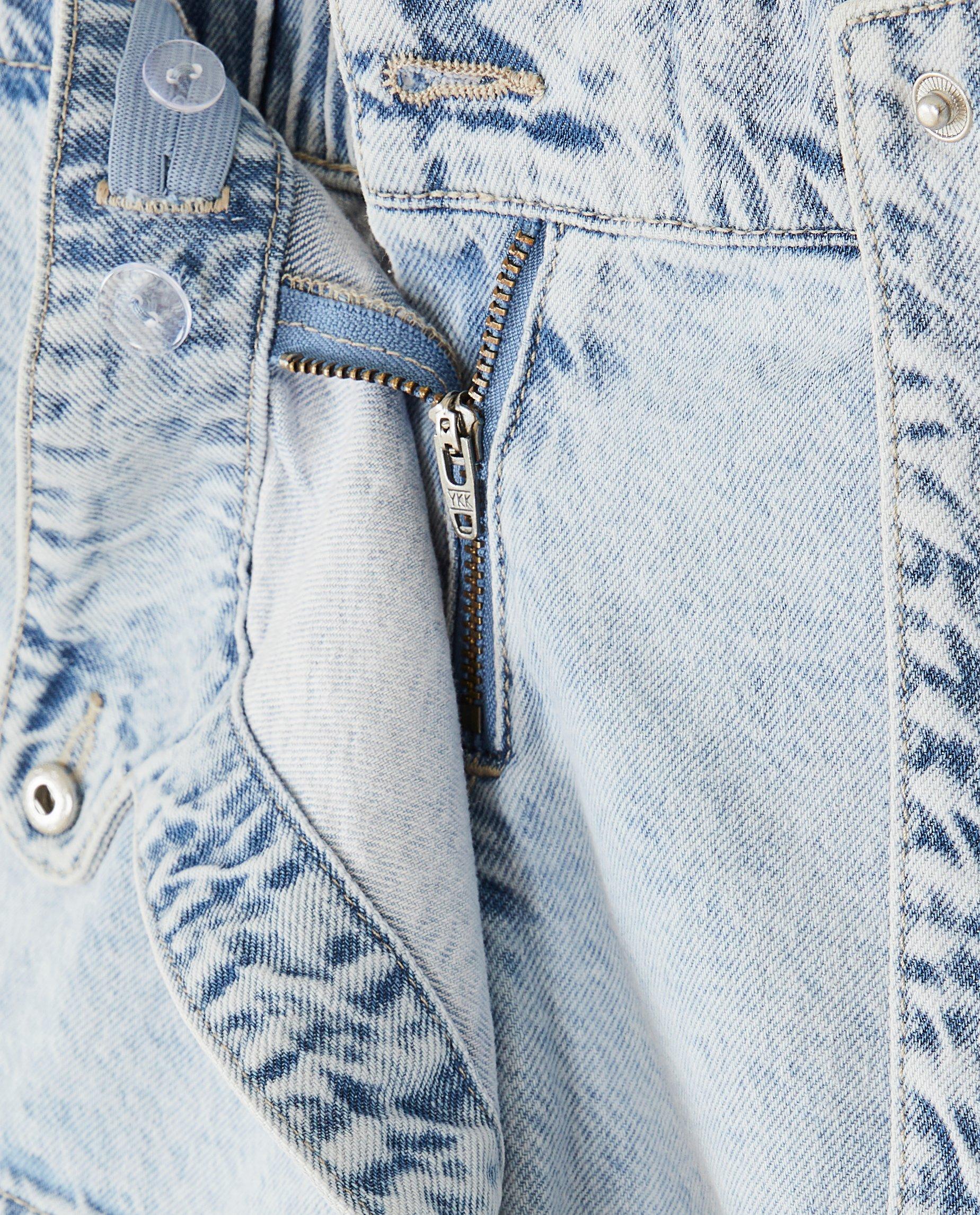 Shorten - Lichtblauwe jeansskort