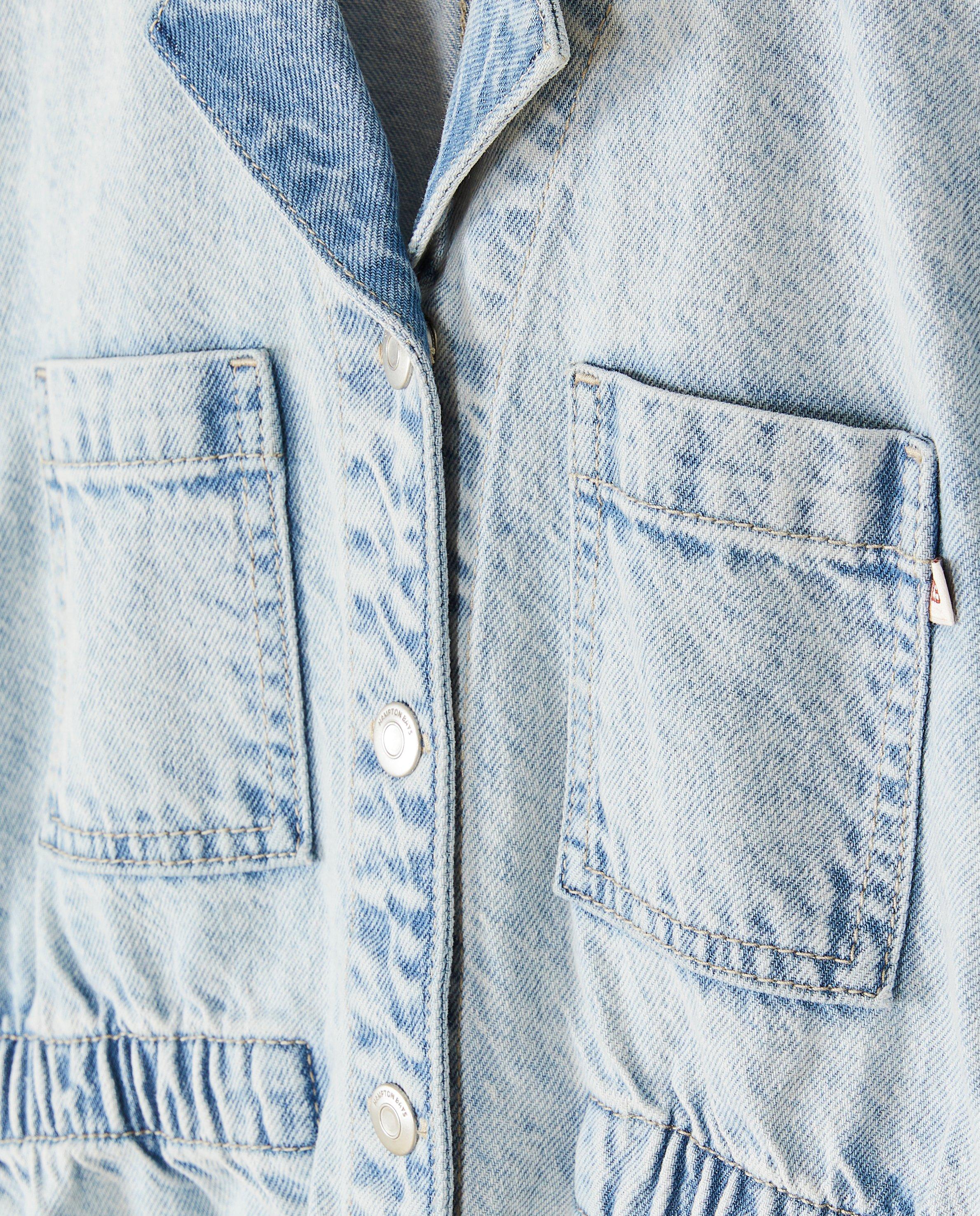 Robes - Robe bleu clair en jeans