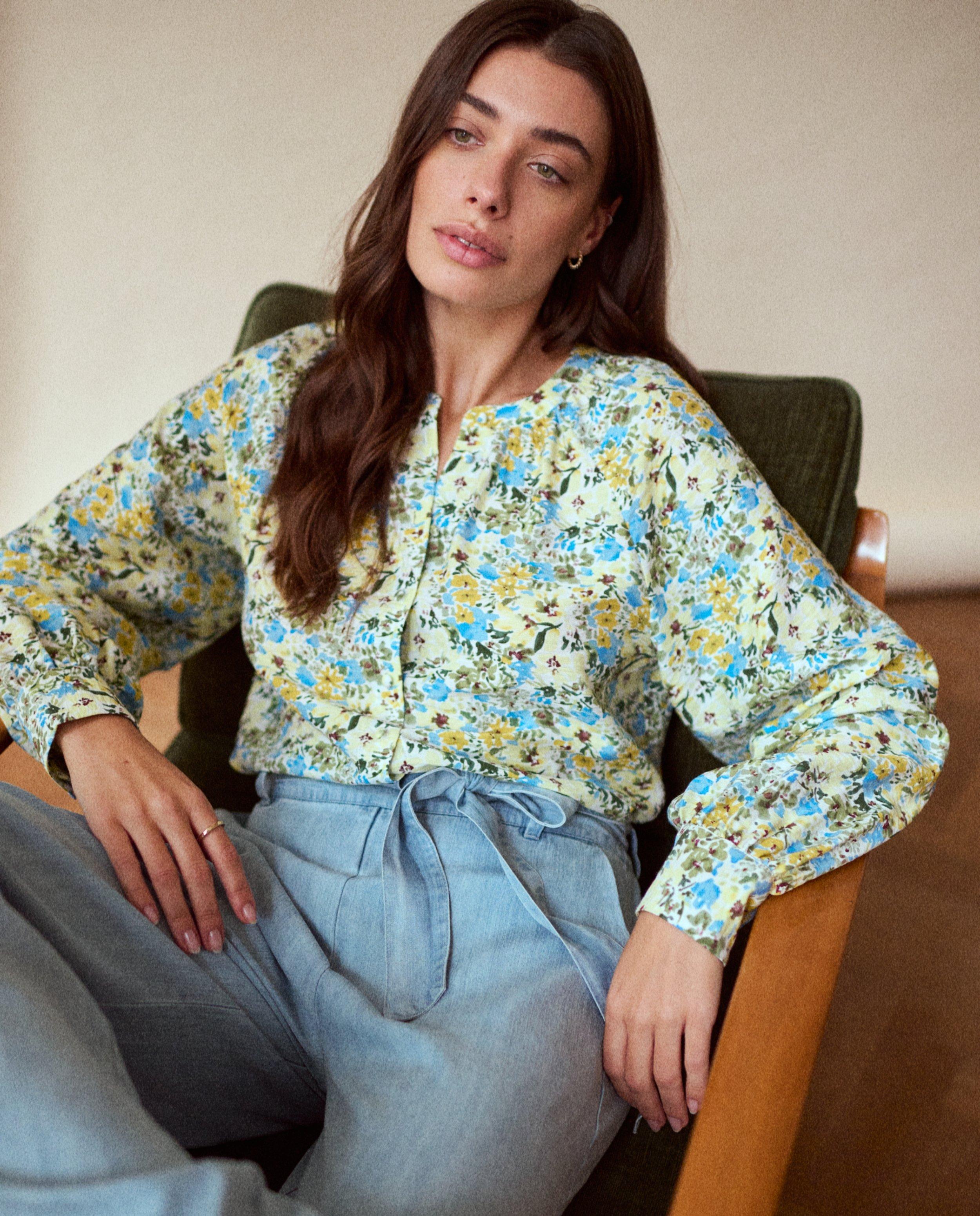Blouse met bloemenprint - null - Thelma & Louise