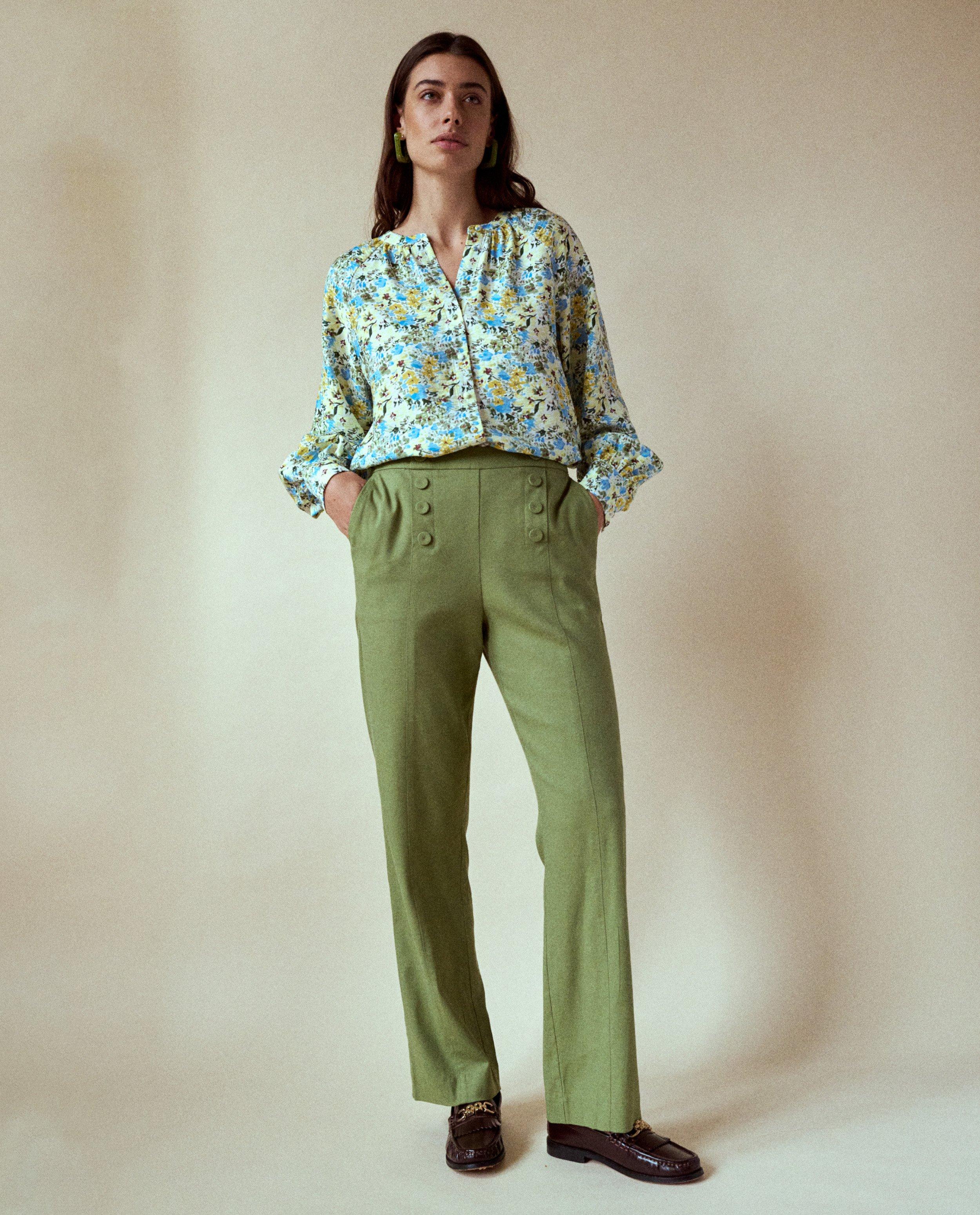 Hemden - Blouse met bloemenprint