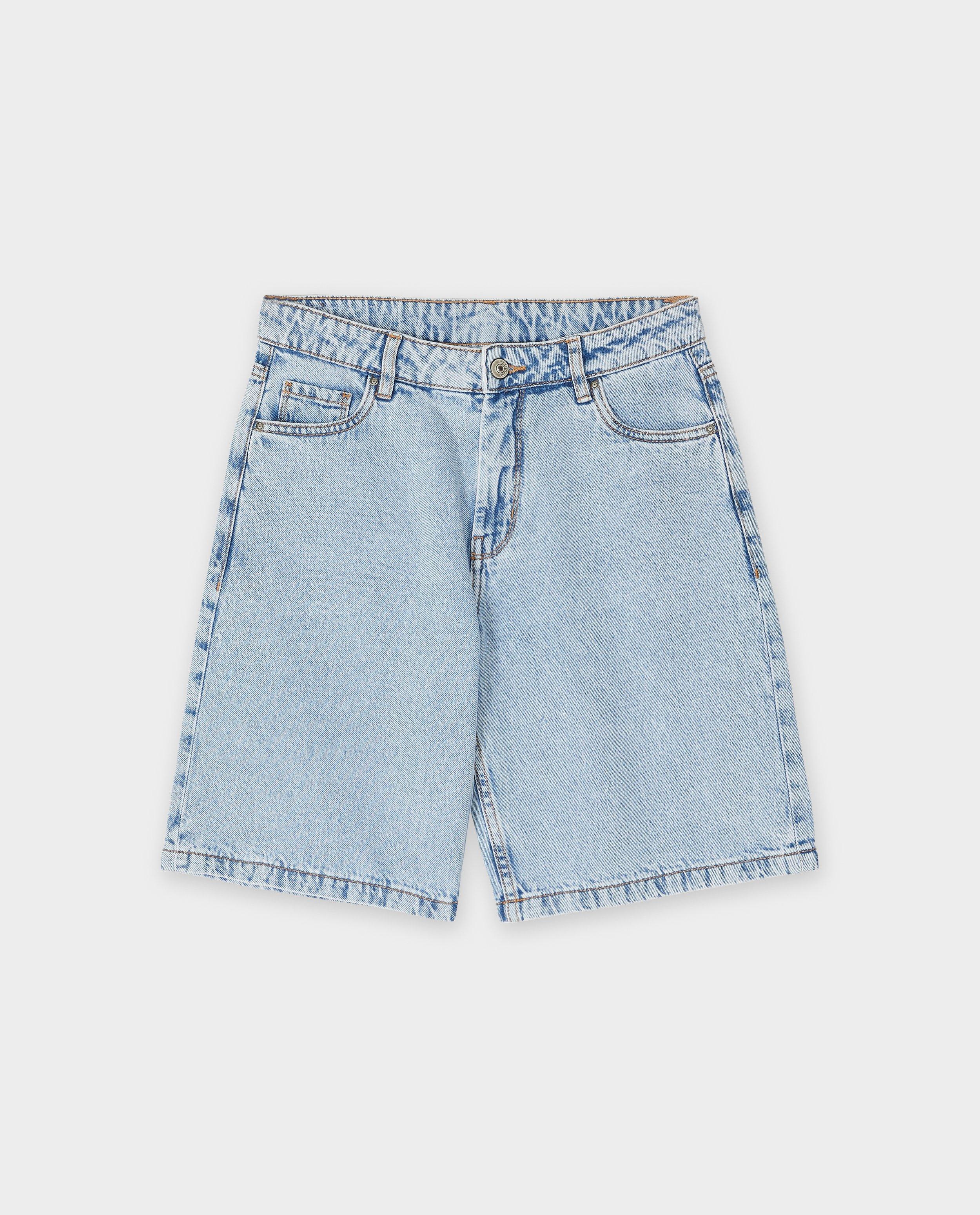 Grijze jeansshort - Product Detail - lichtblauw - afbeelding nummer 4