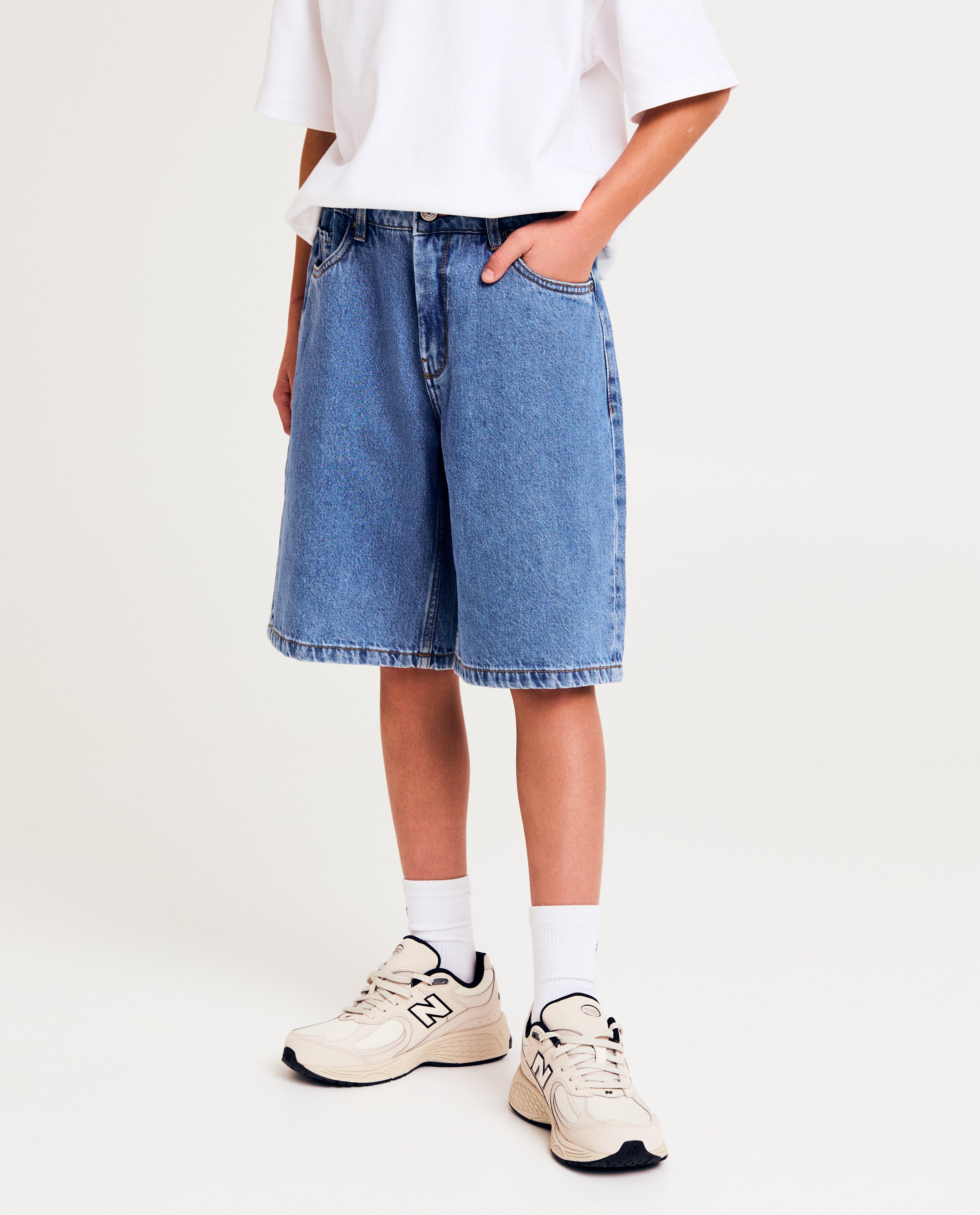 Shorten - Grijze jeansshort
