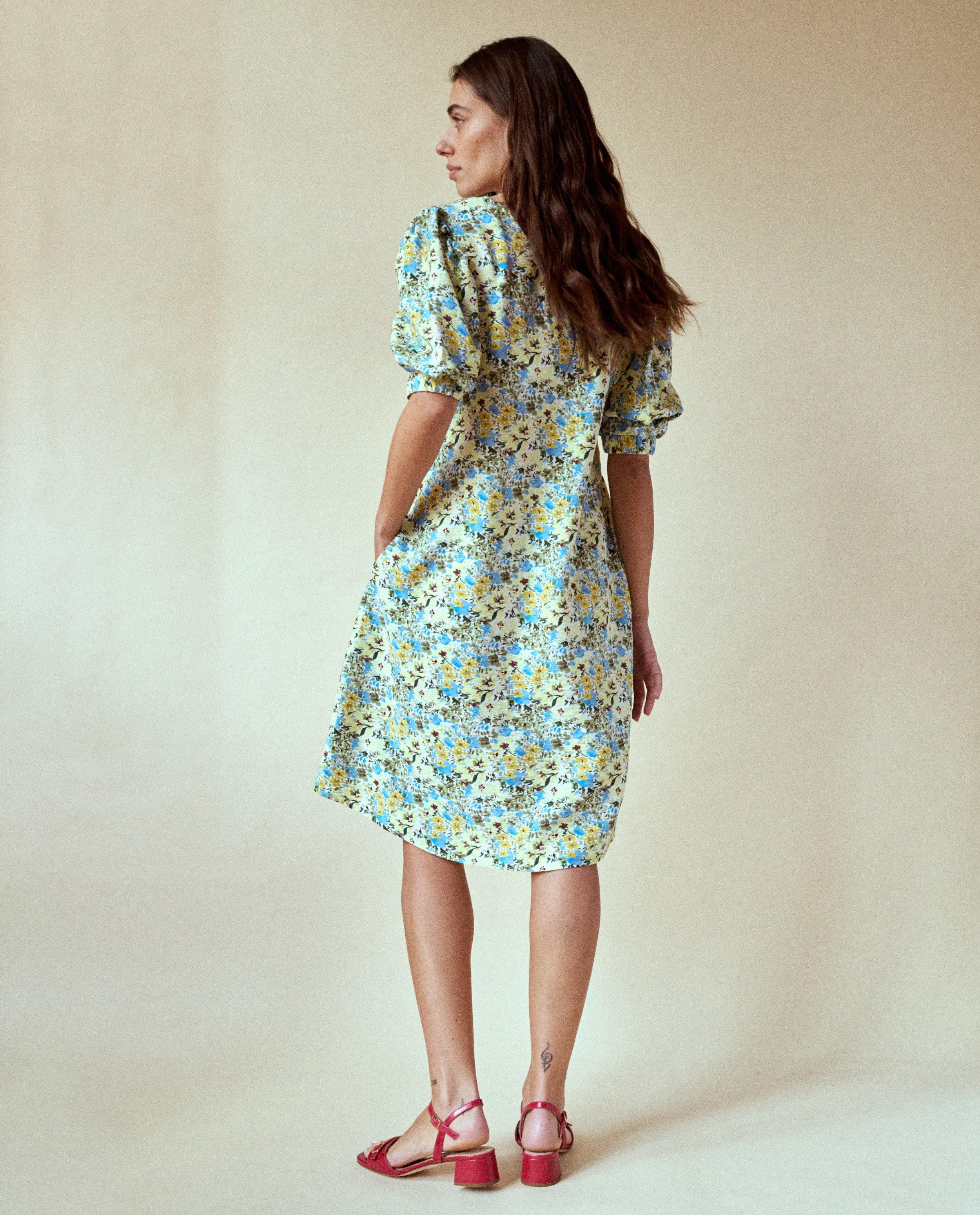 Kleedjes - Jurk met bloemenprint