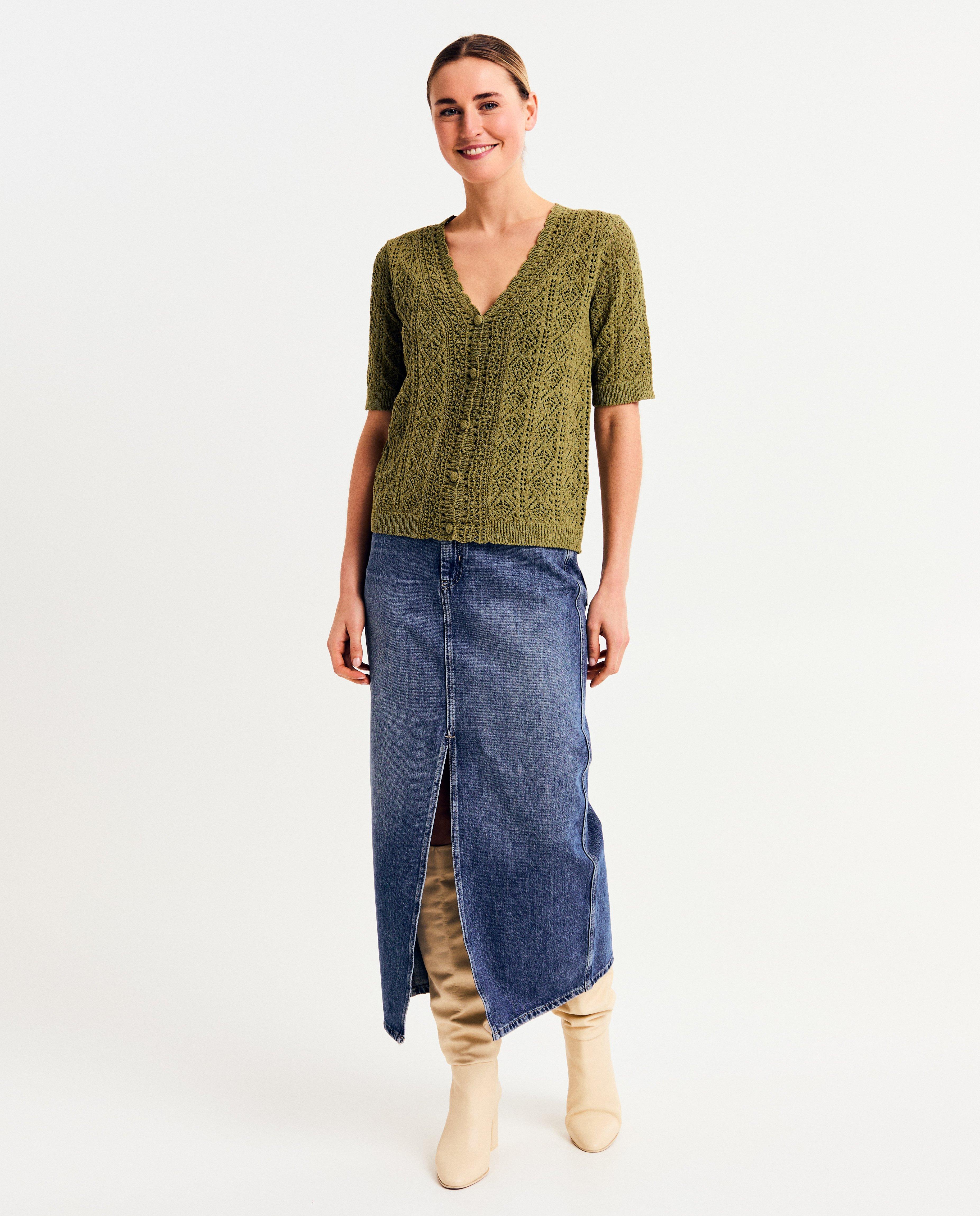 Cardigan - Gehaakte cardigan
