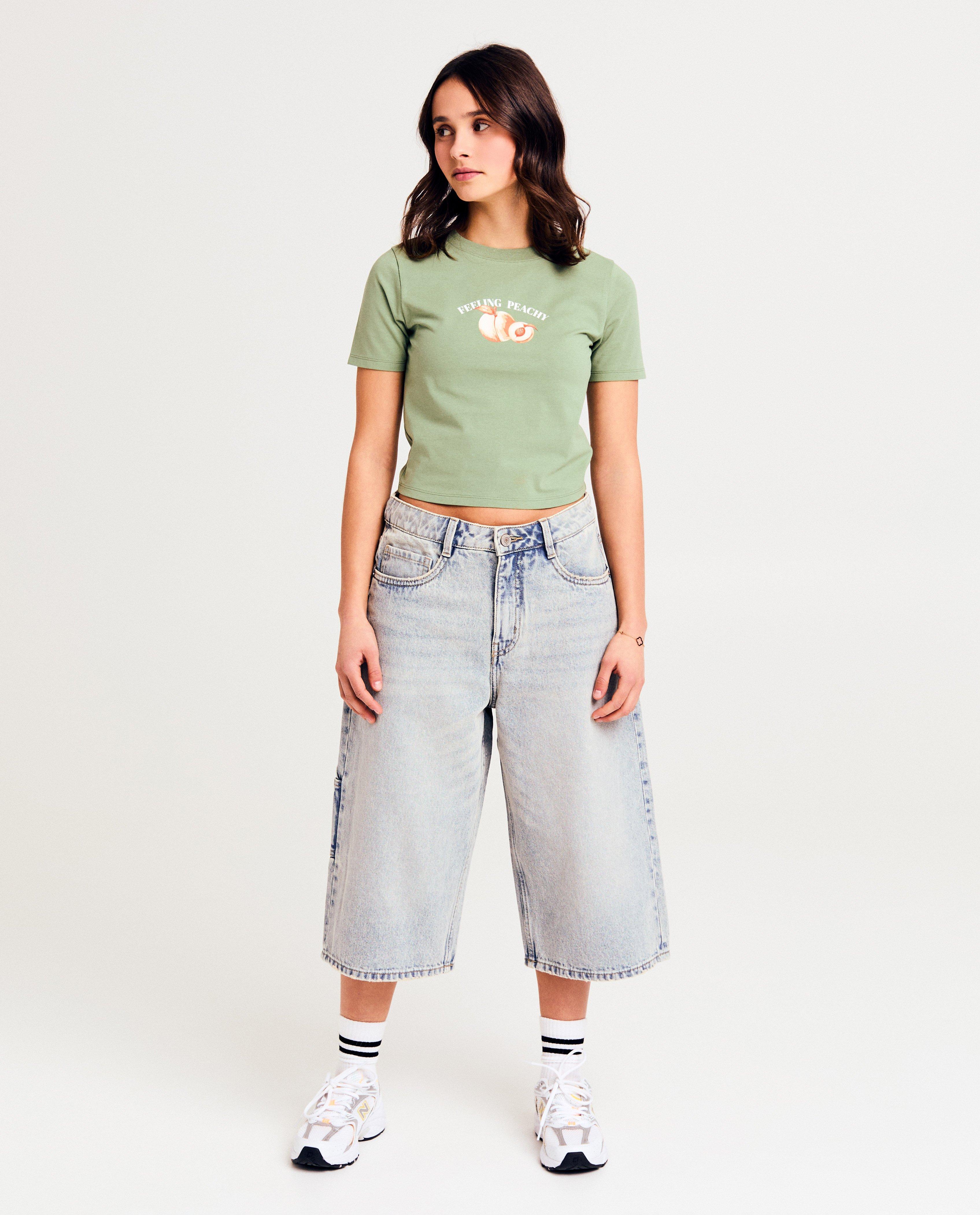 Lichtblauwe jeansshort - null - Groggy