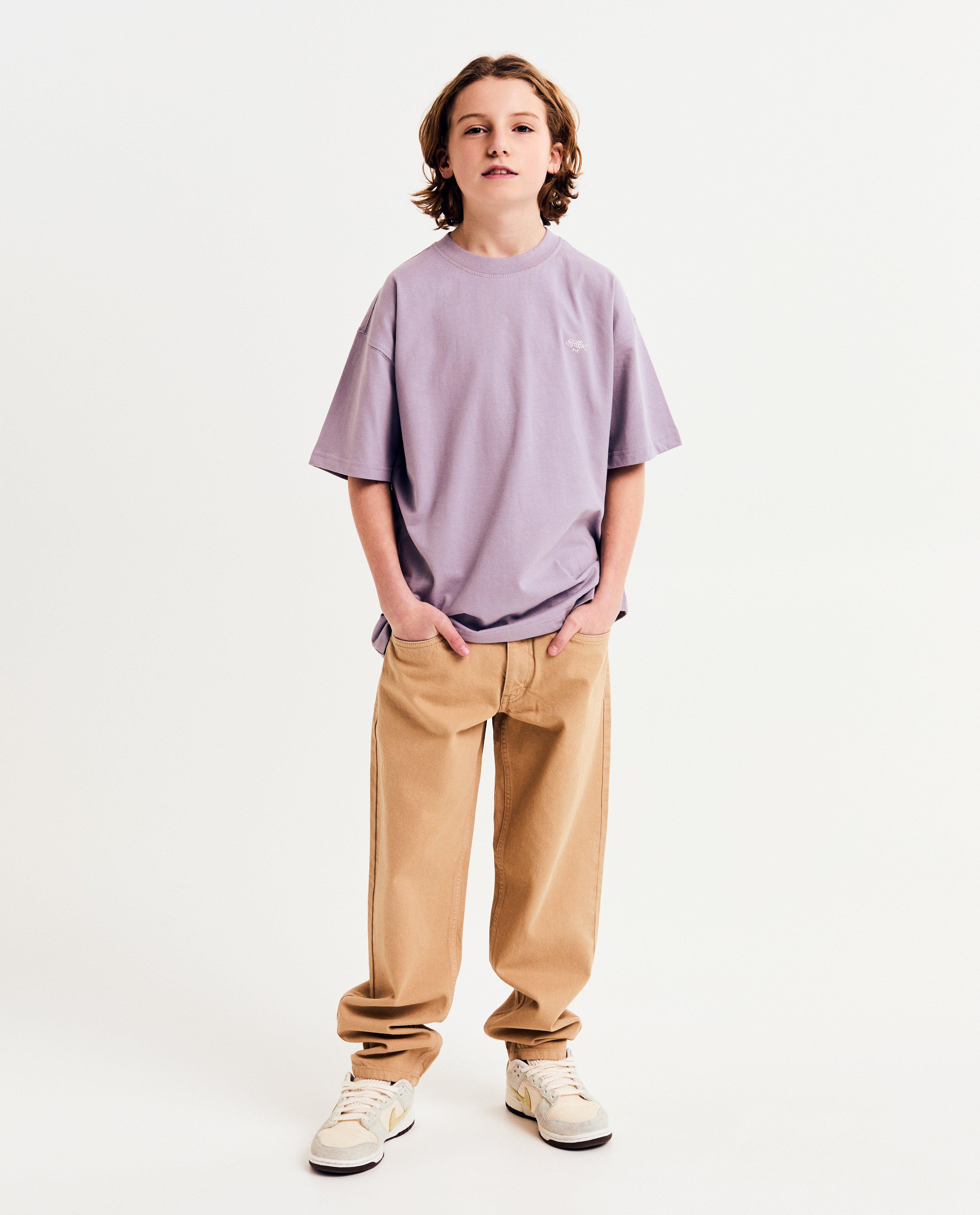 T-shirts - T-shirt met kleine print vis