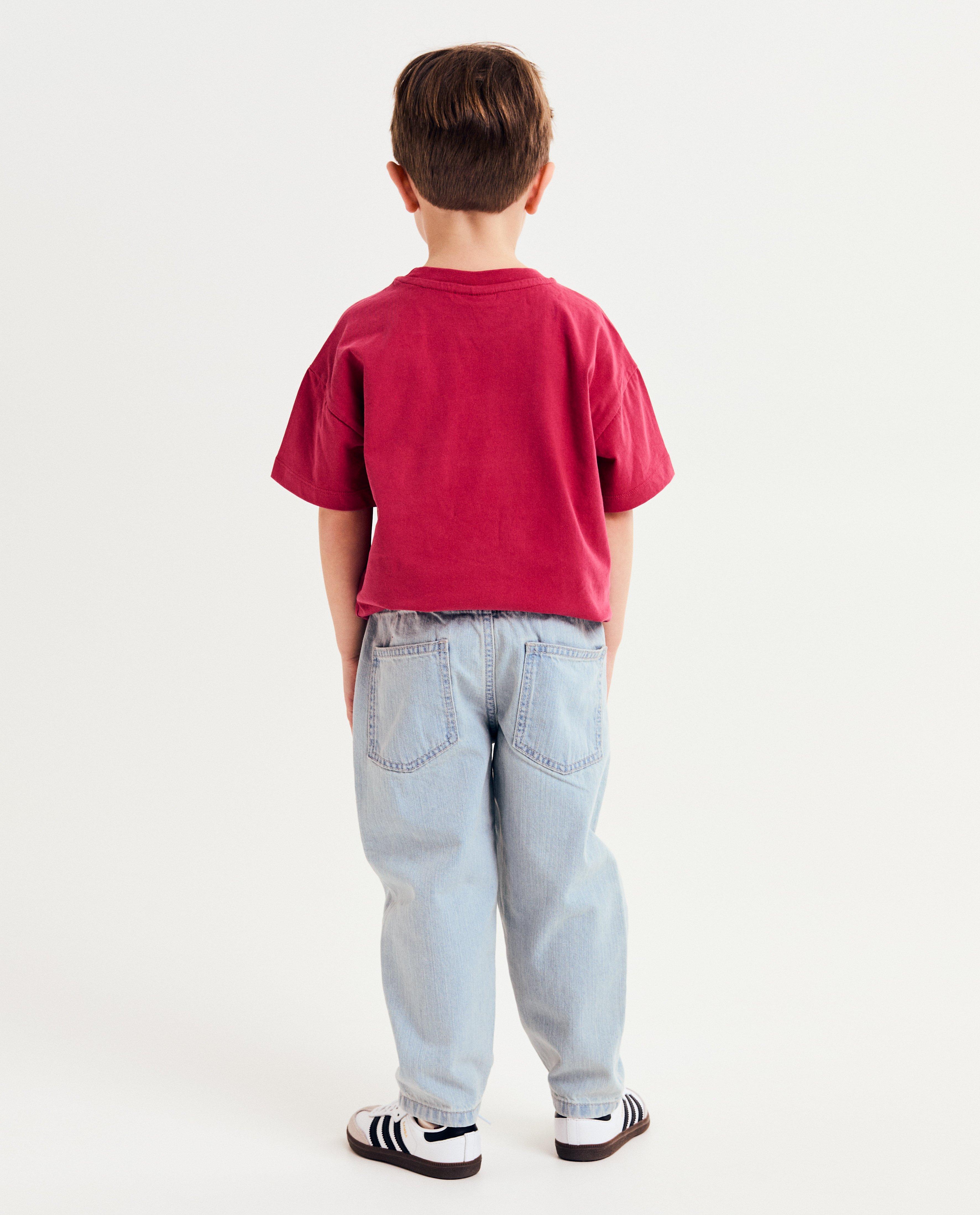 Jeans - Lichtblauwe jeans, baggy fit