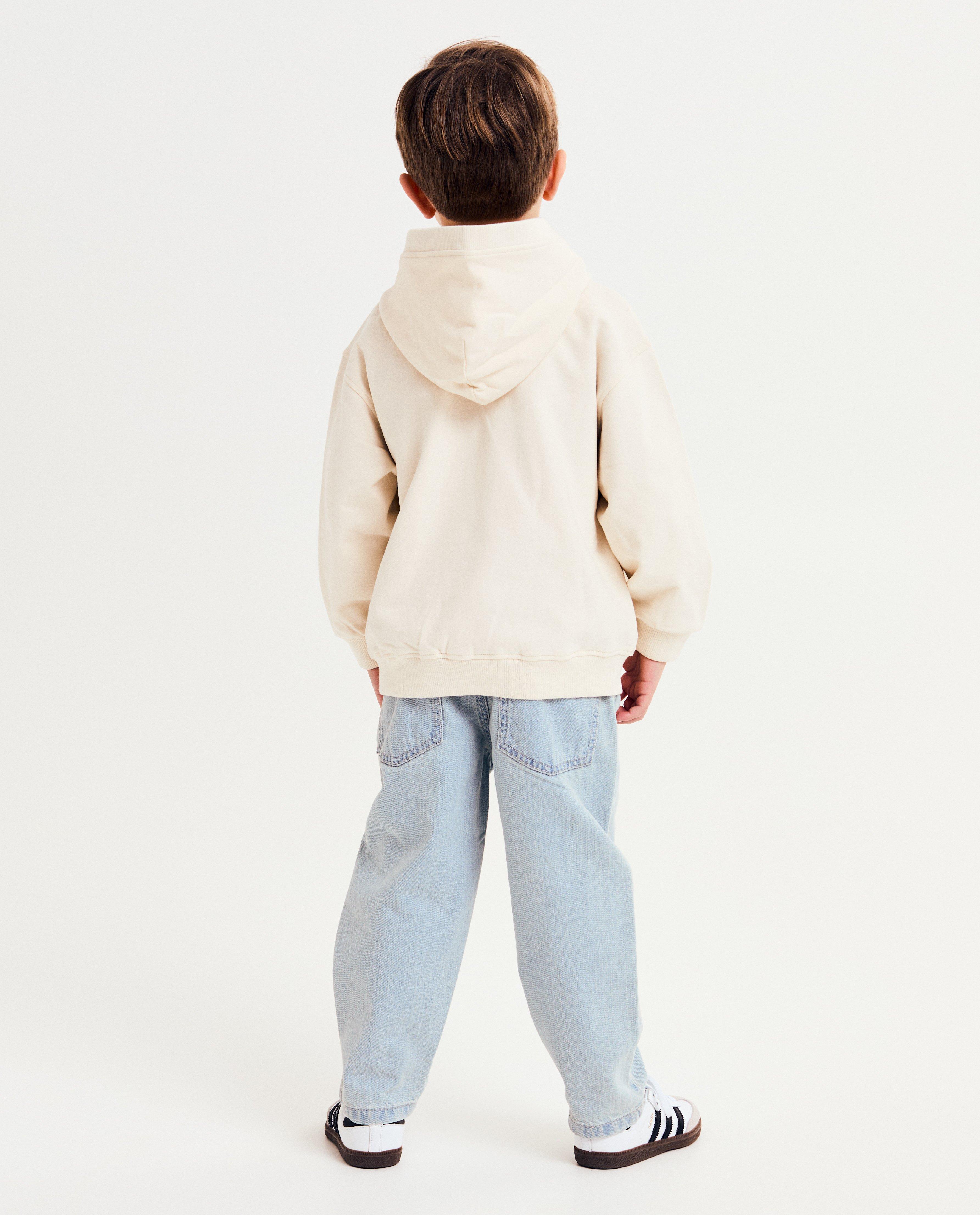 Cardigan - Sweatvest met geborduurde palmboom