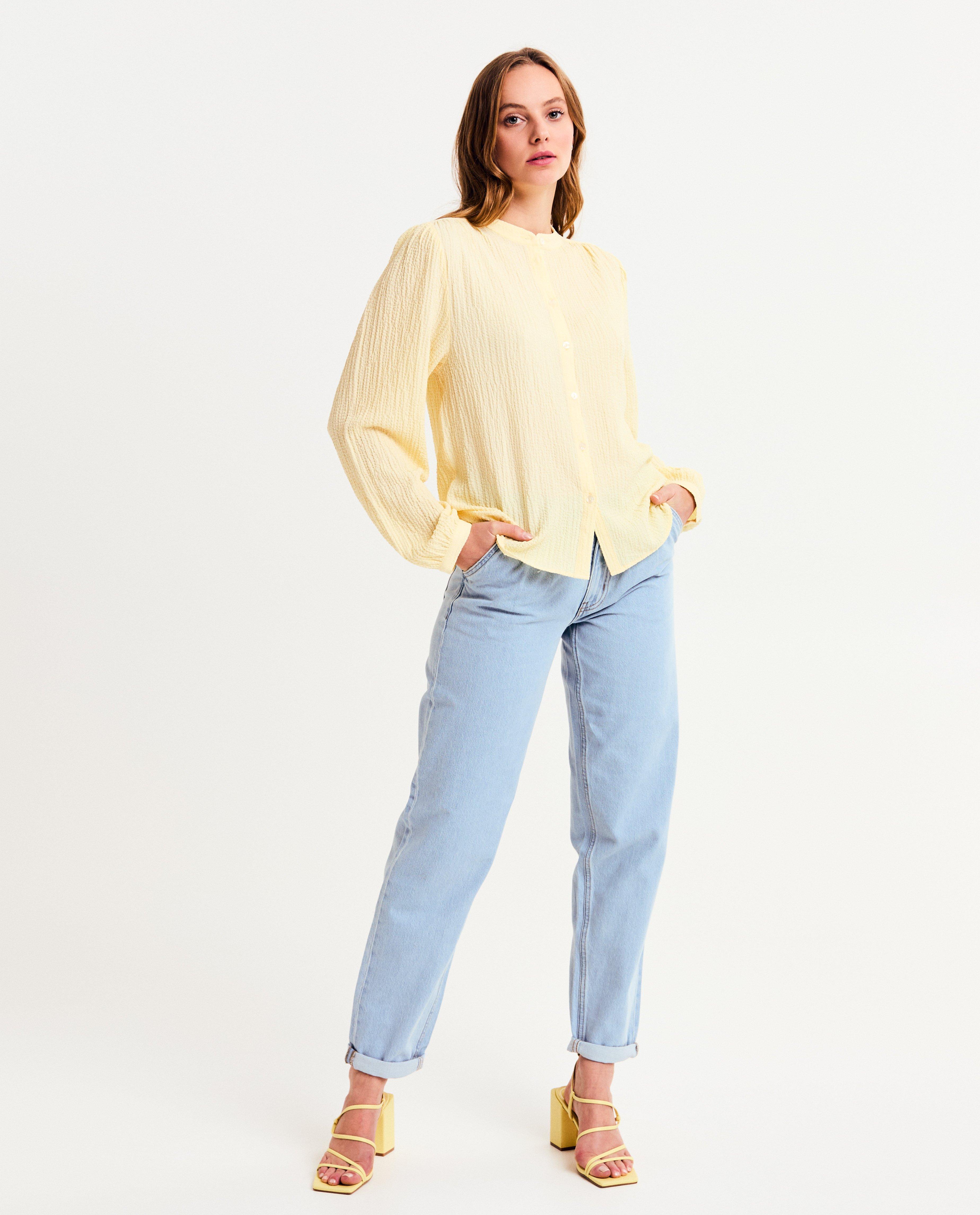 Hemden - Blouse met structuur