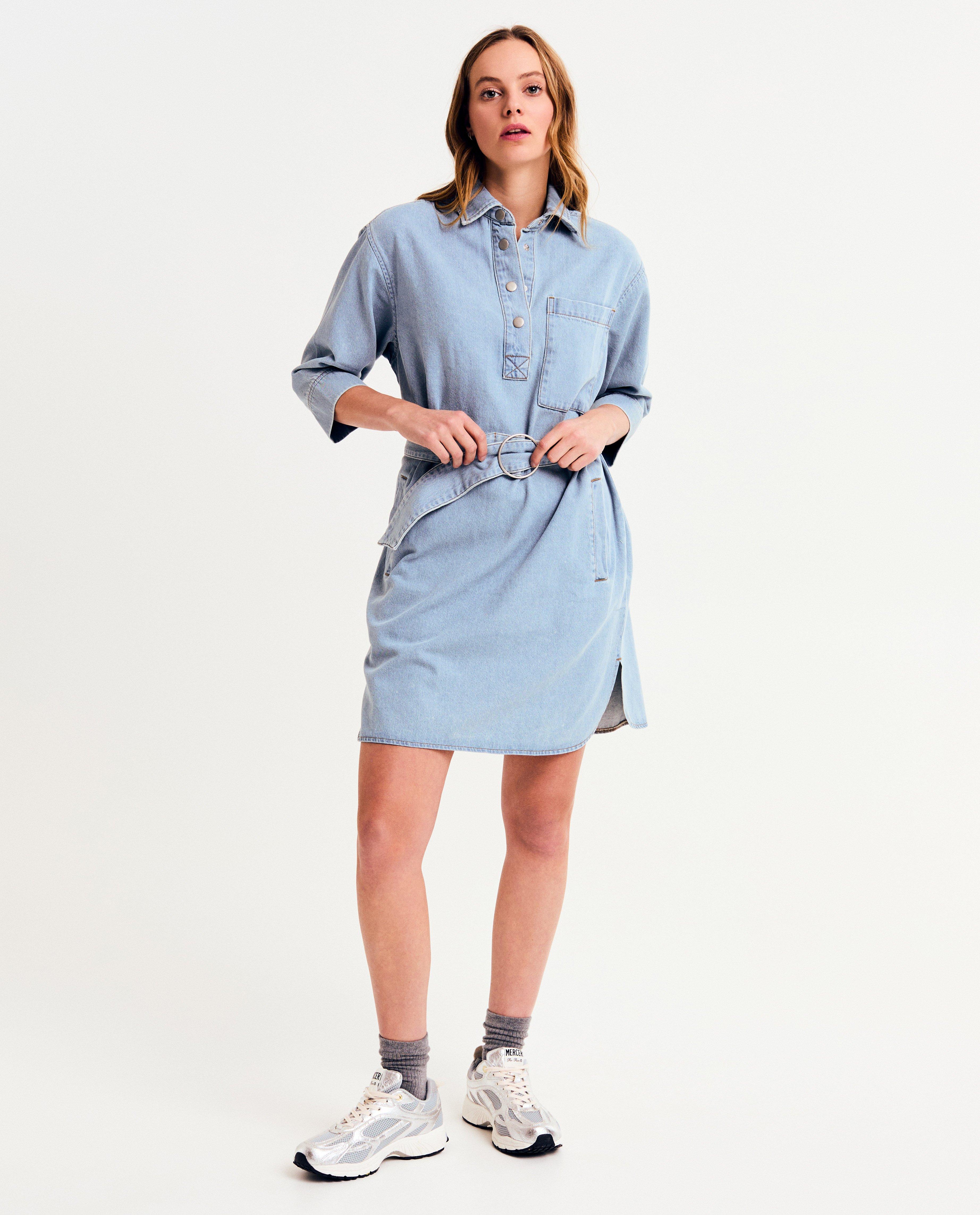 Blauwe jeansjurk - null - Sora