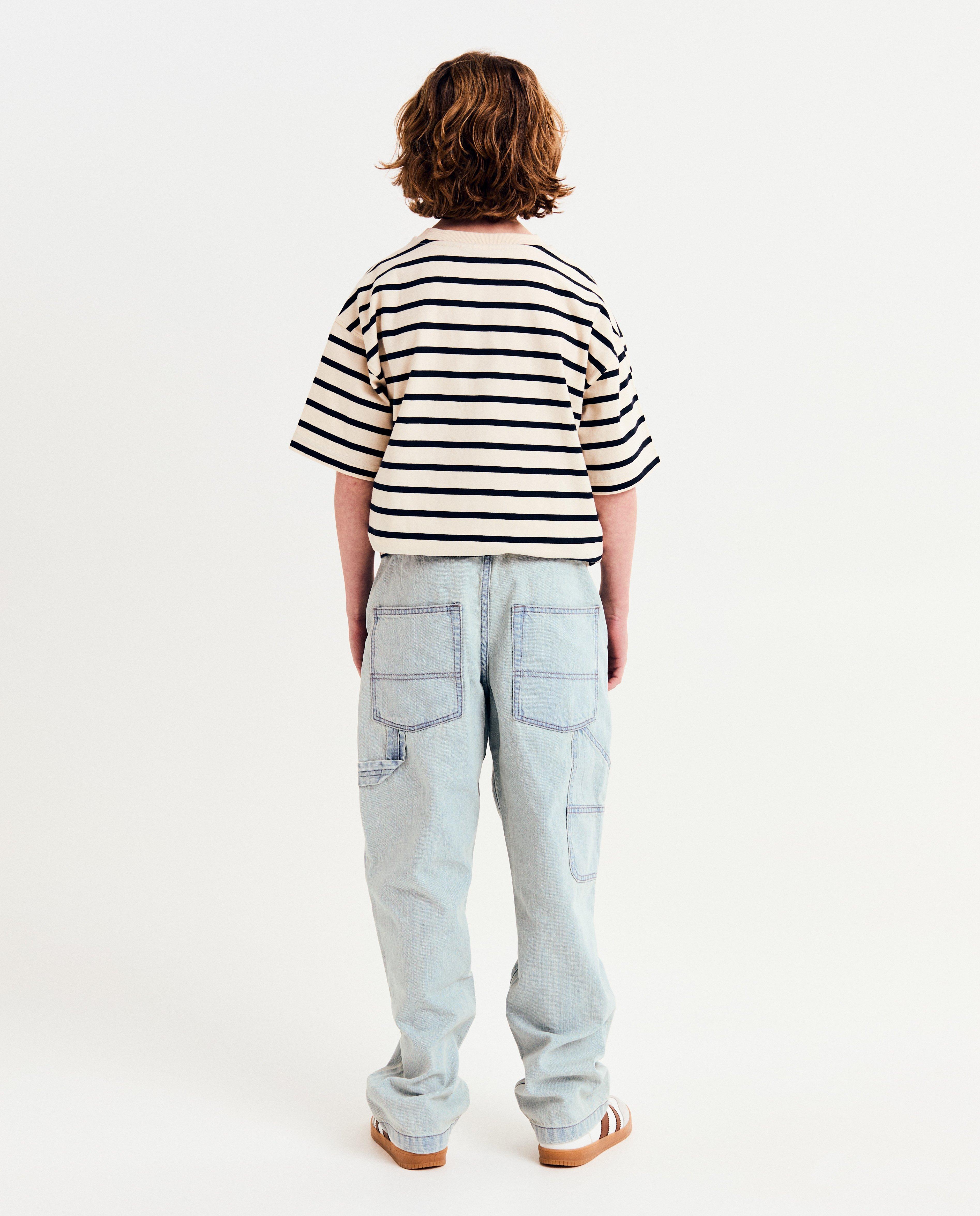 Jeans - Blauwe jeans, loose fit, 116-164