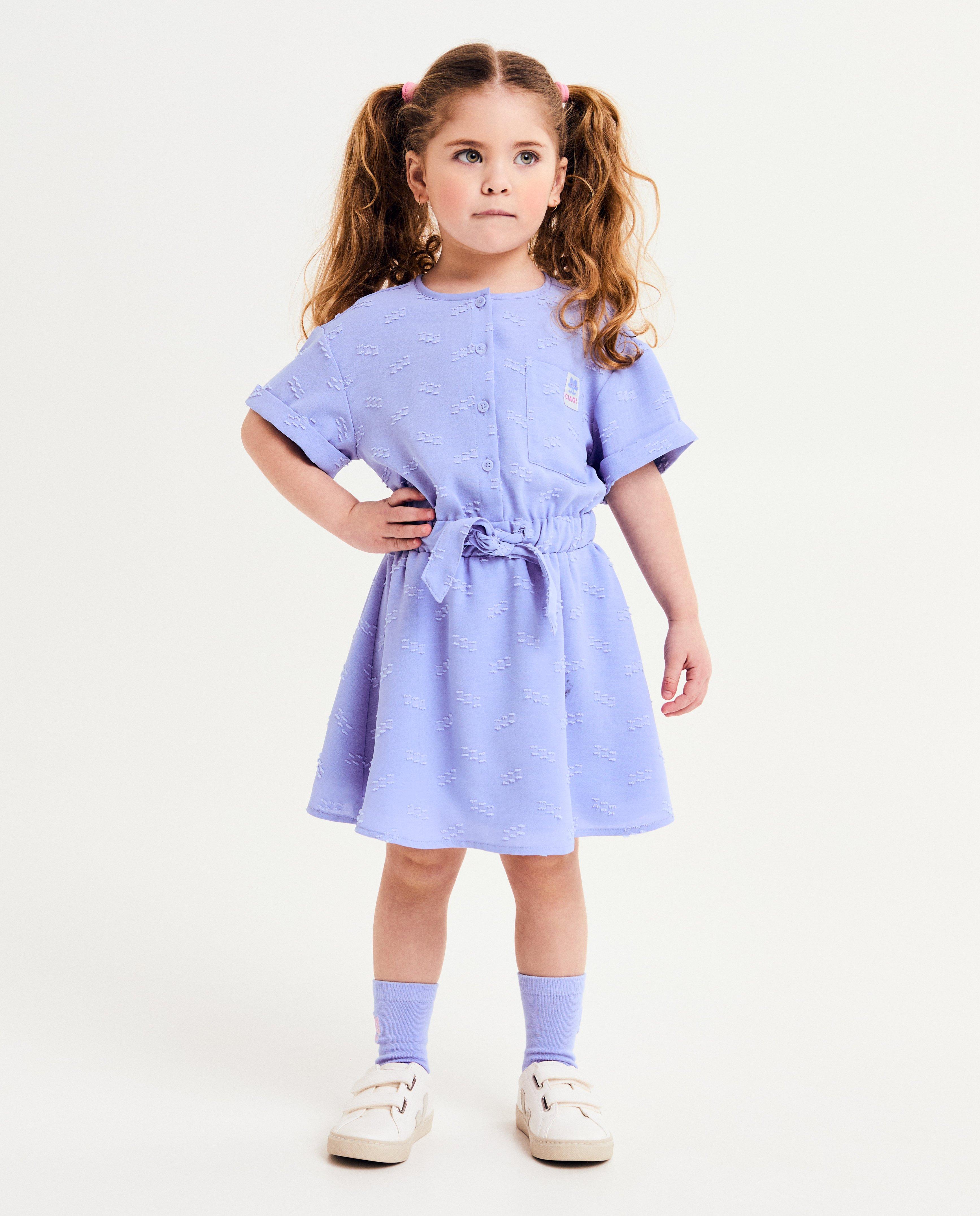 Robe à motif en relief - null - Milla Star