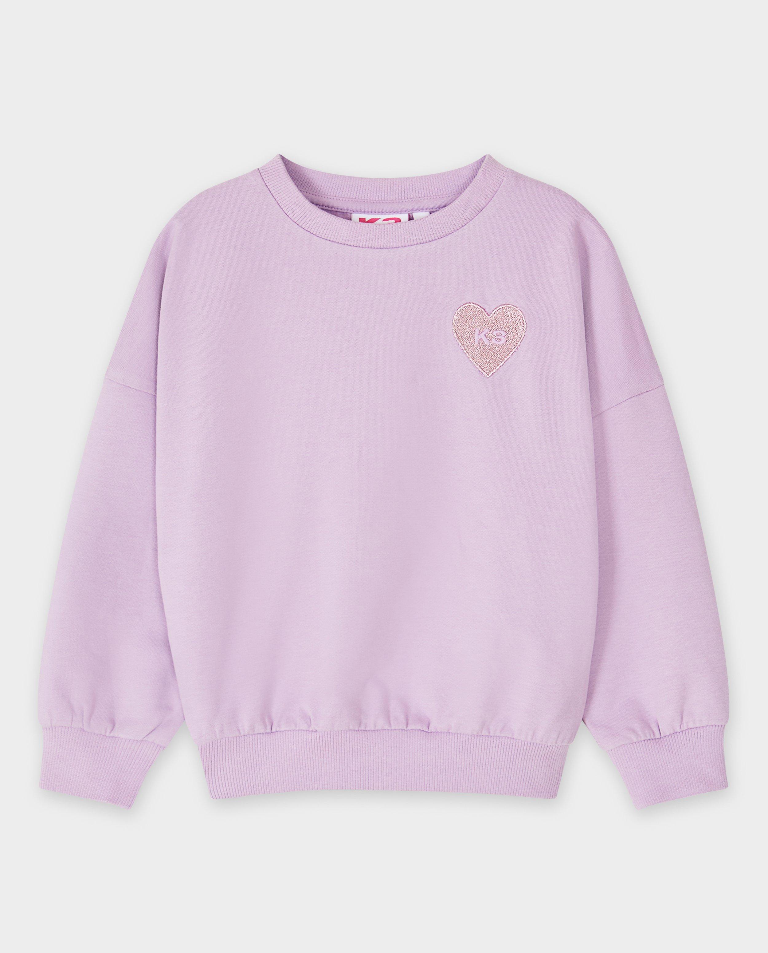 Sweaters - Sweater met geborduurd hartje