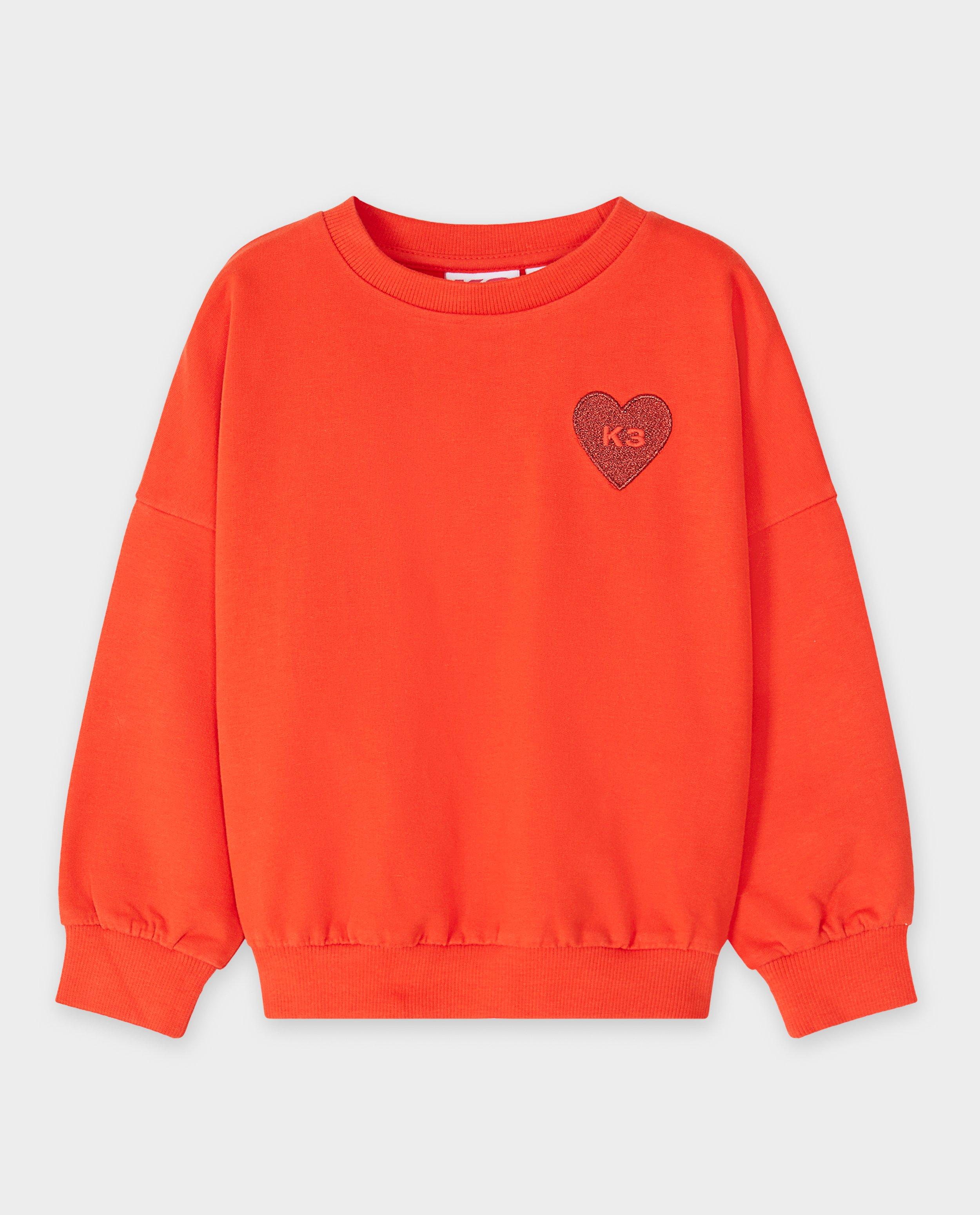 Sweaters - Sweater met geborduurd hartje