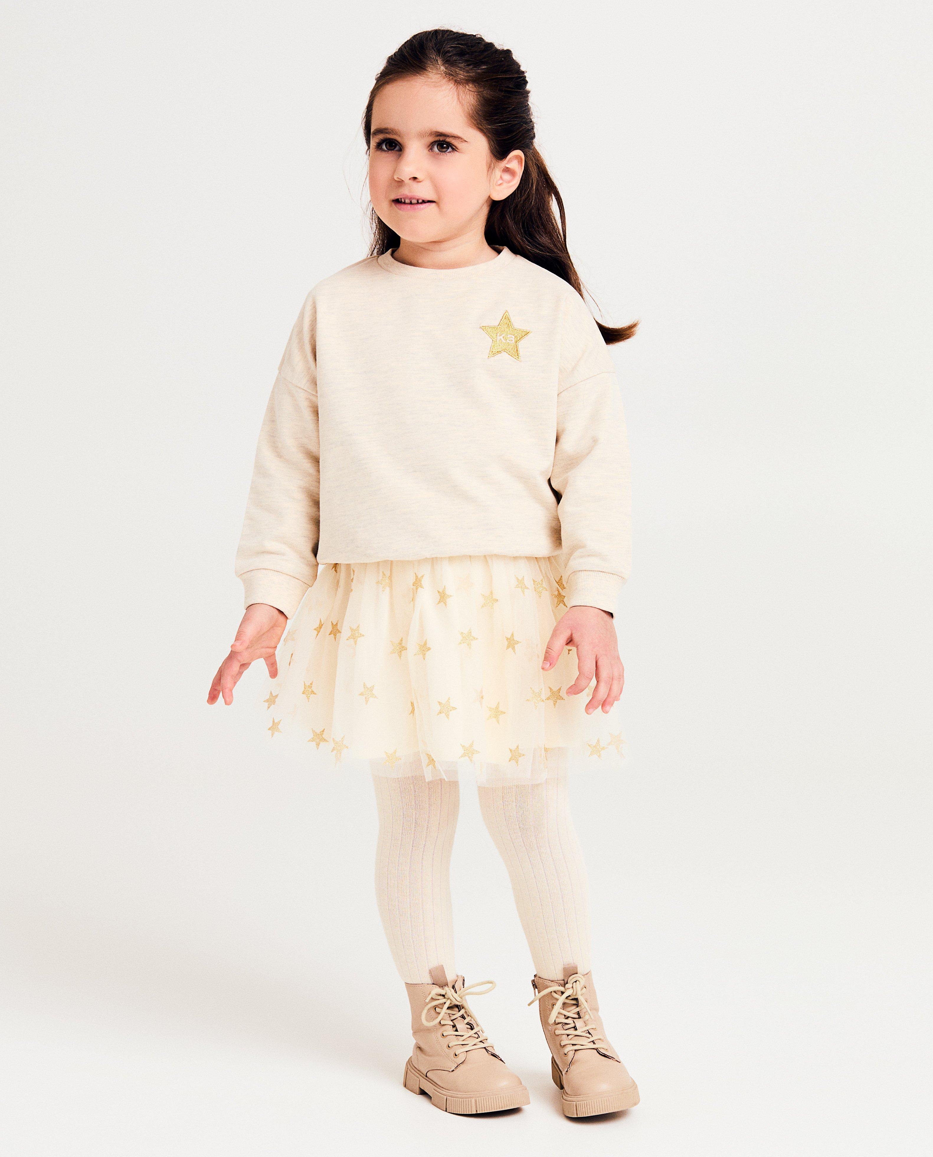 Jupe en tulle avec imprimé à étoiles - null - K3