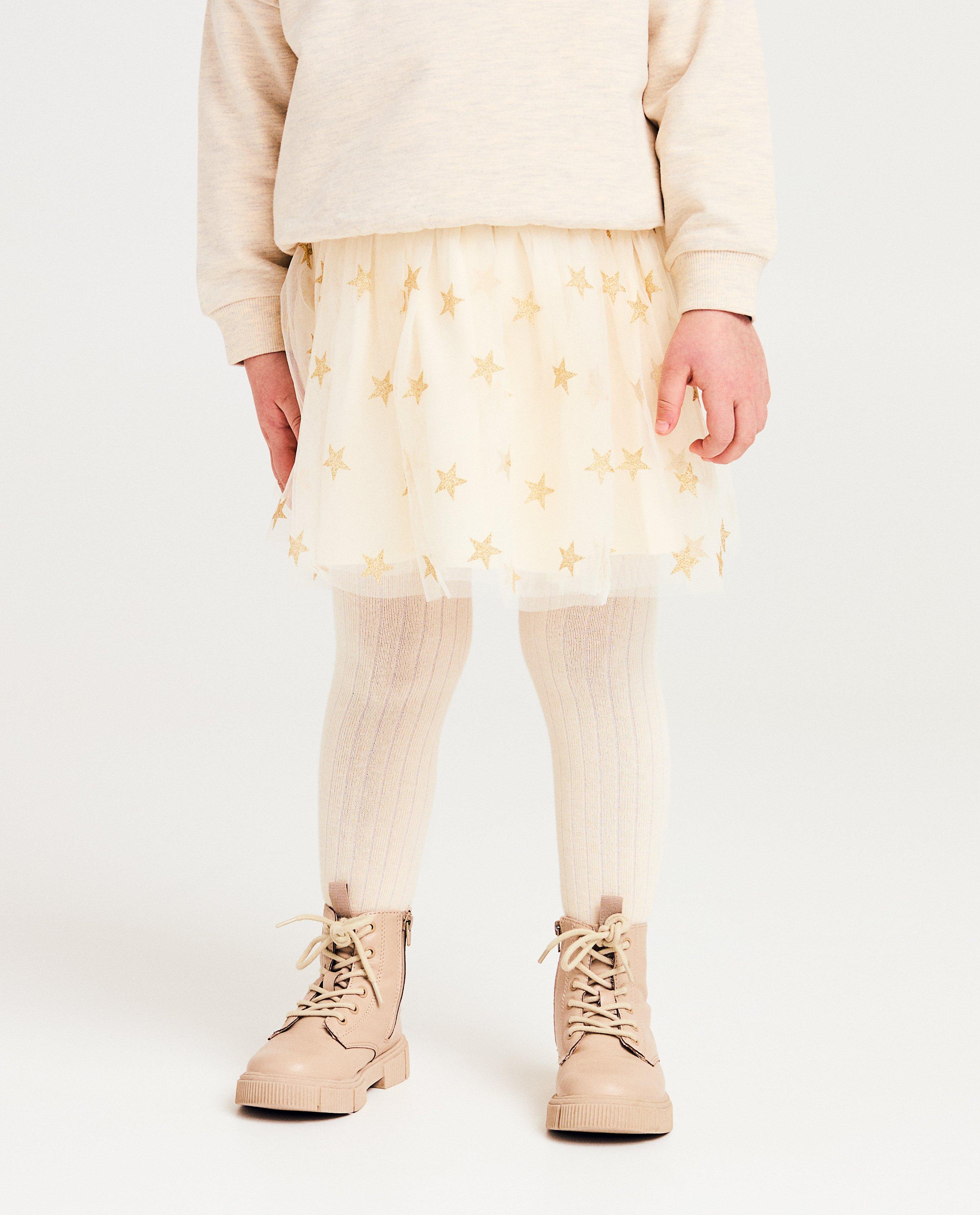 Jupes - Jupe en tulle avec imprimé à petits cœurs