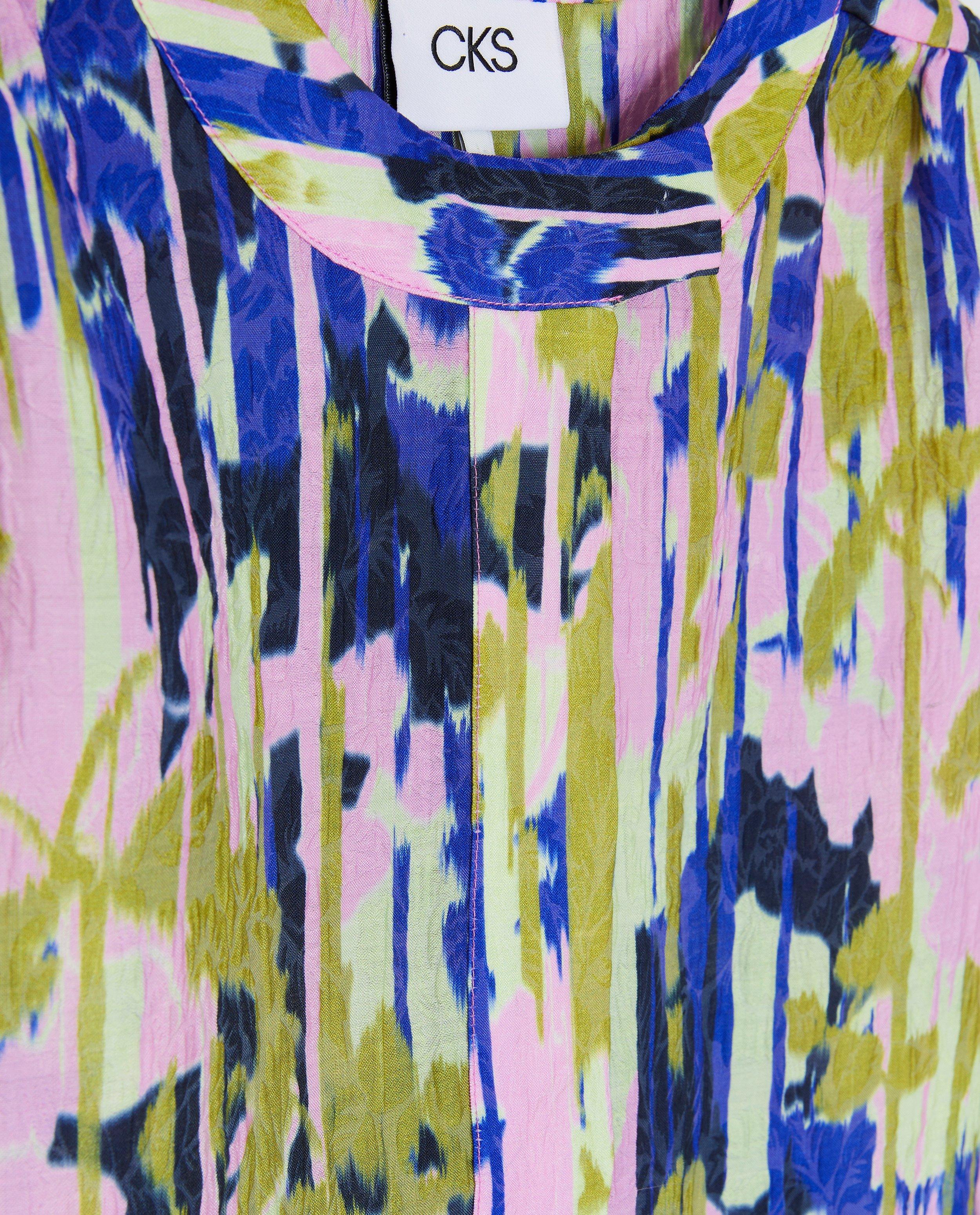 Hemden - Blouse met abstracte bloemenprint