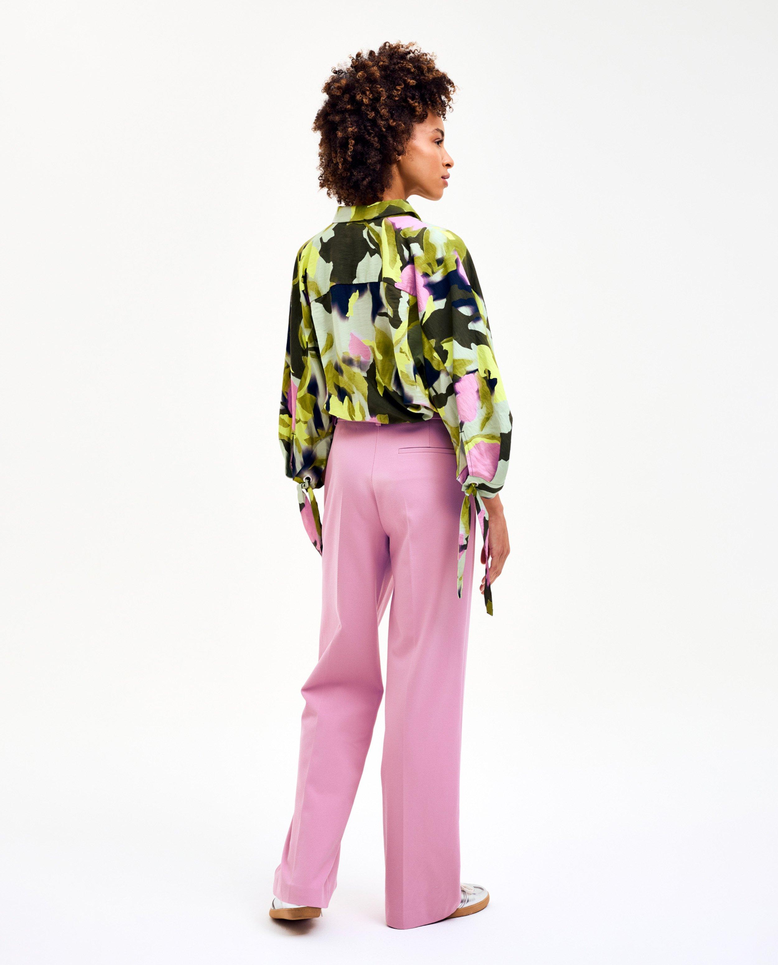 Chemises - Blouse à imprimé fleuri abstrait