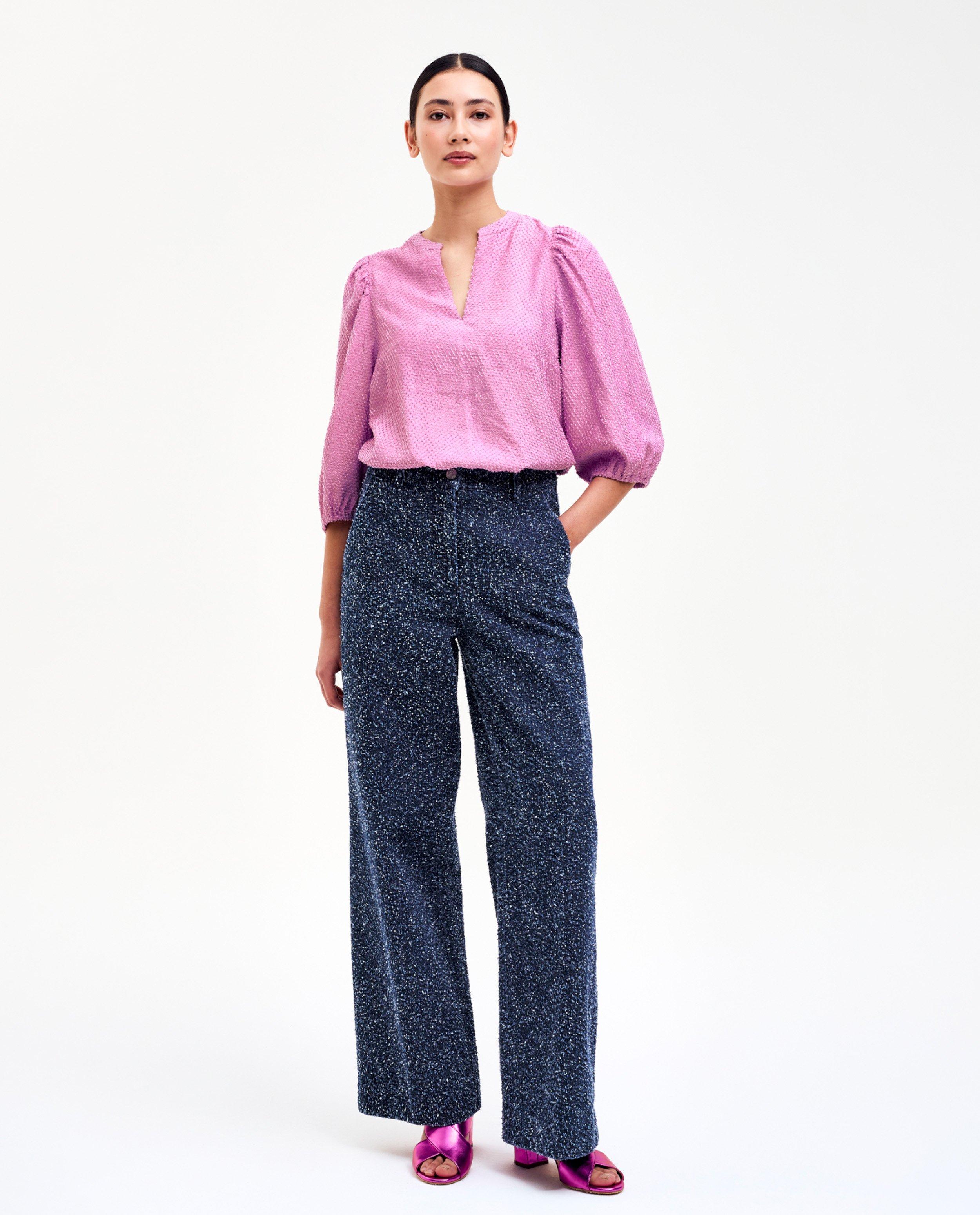 Hemden - Blouse met structuur