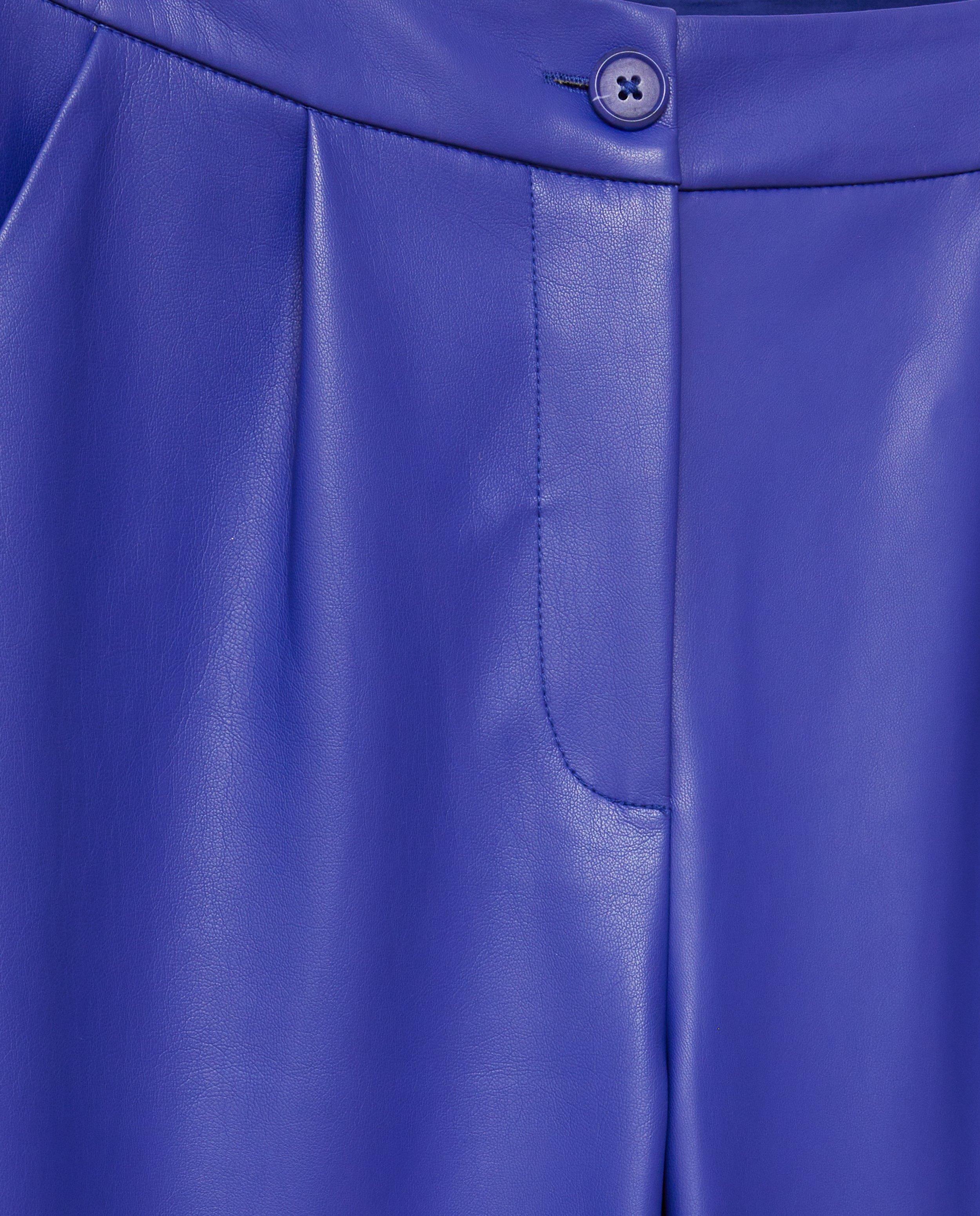 Broeken - Faux leather broek