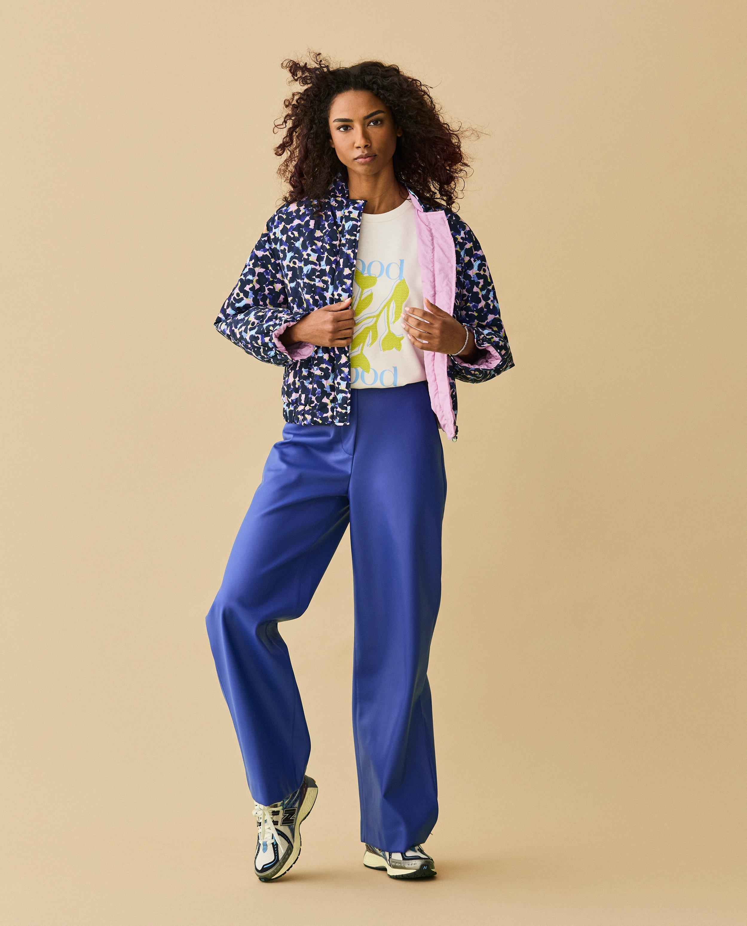 Faux leather broek - null - CKS Dames