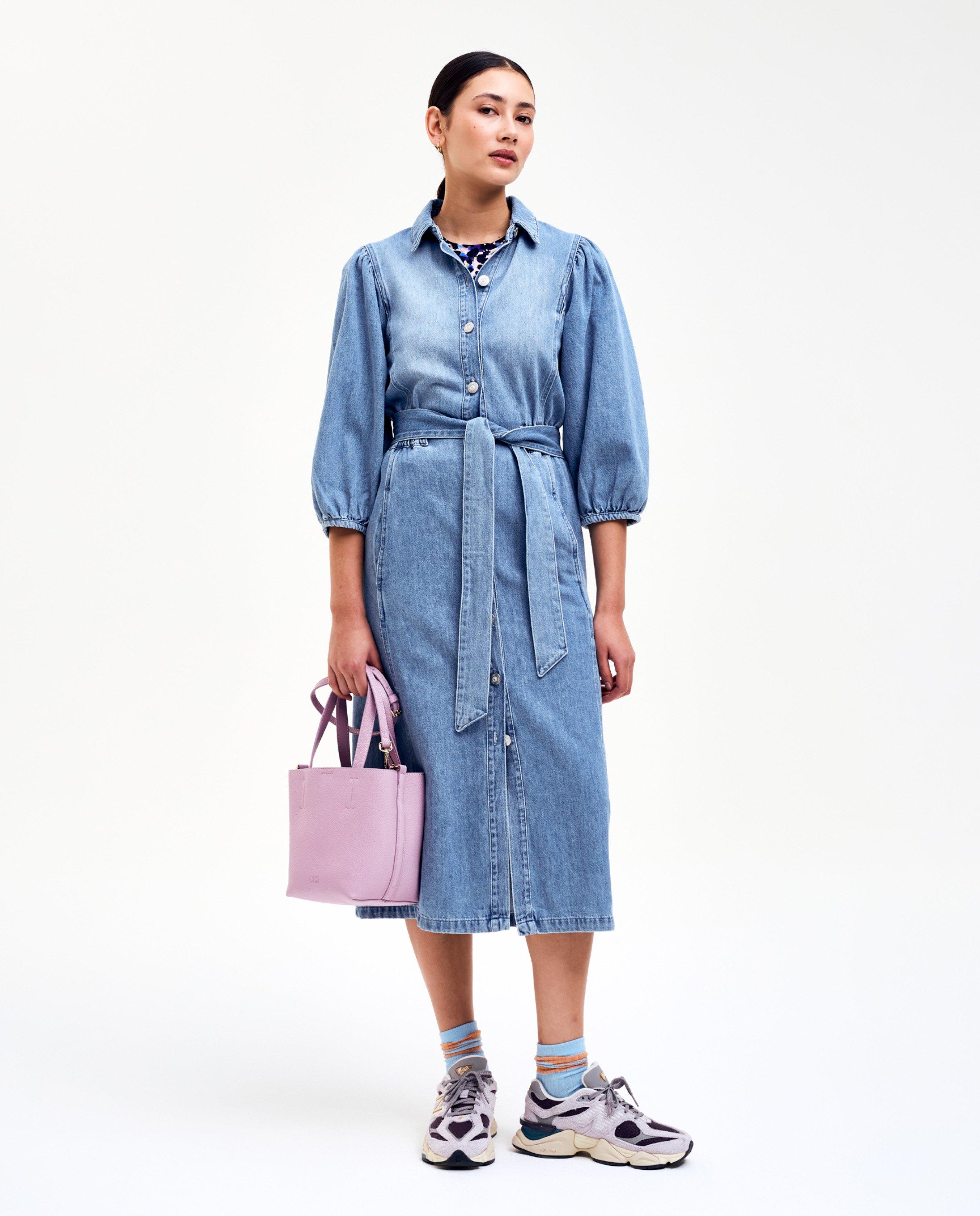 Blauwe jeansjurk - null - CKS Dames