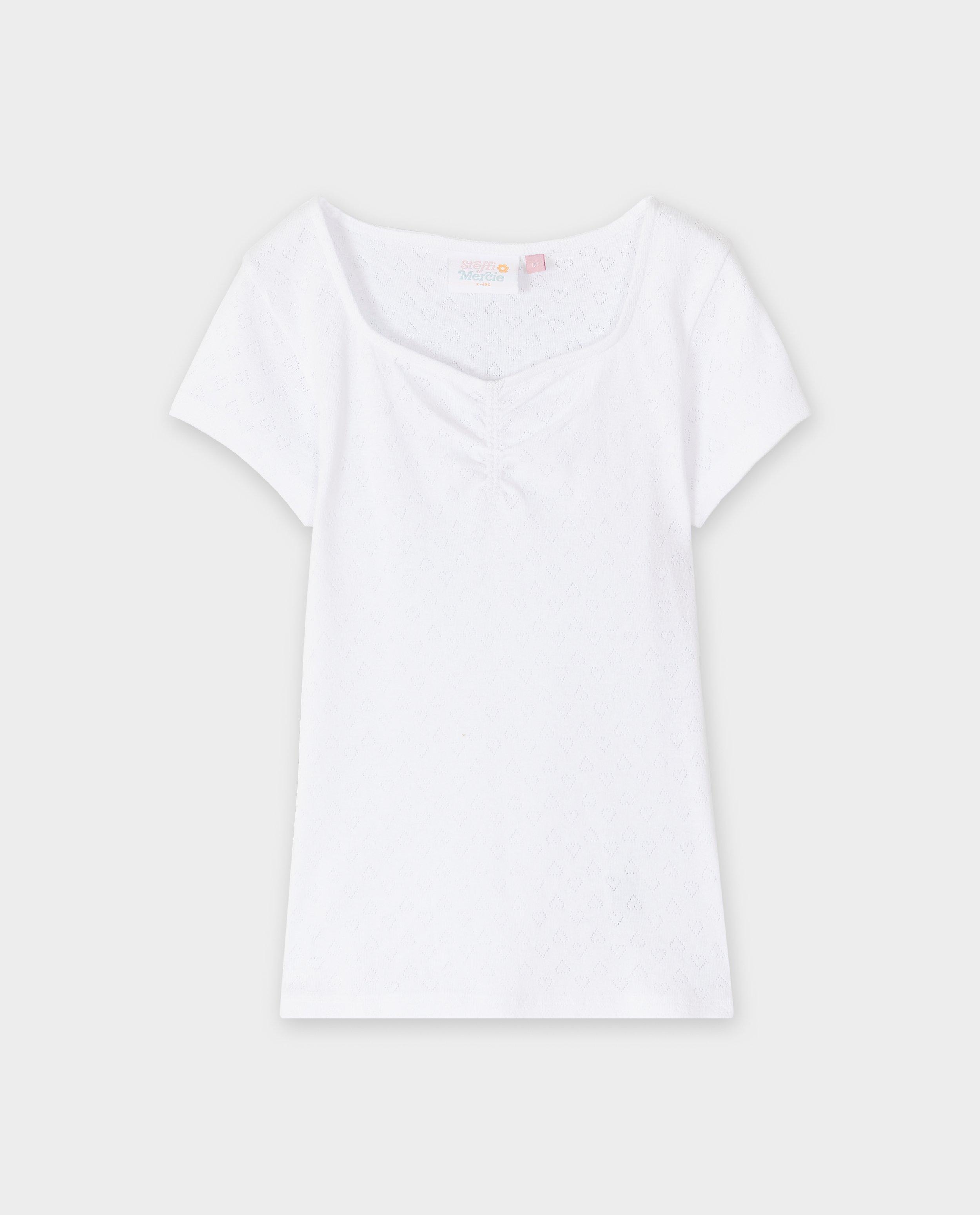 T-shirts - T-shirt met ajour, 9-16 jaar