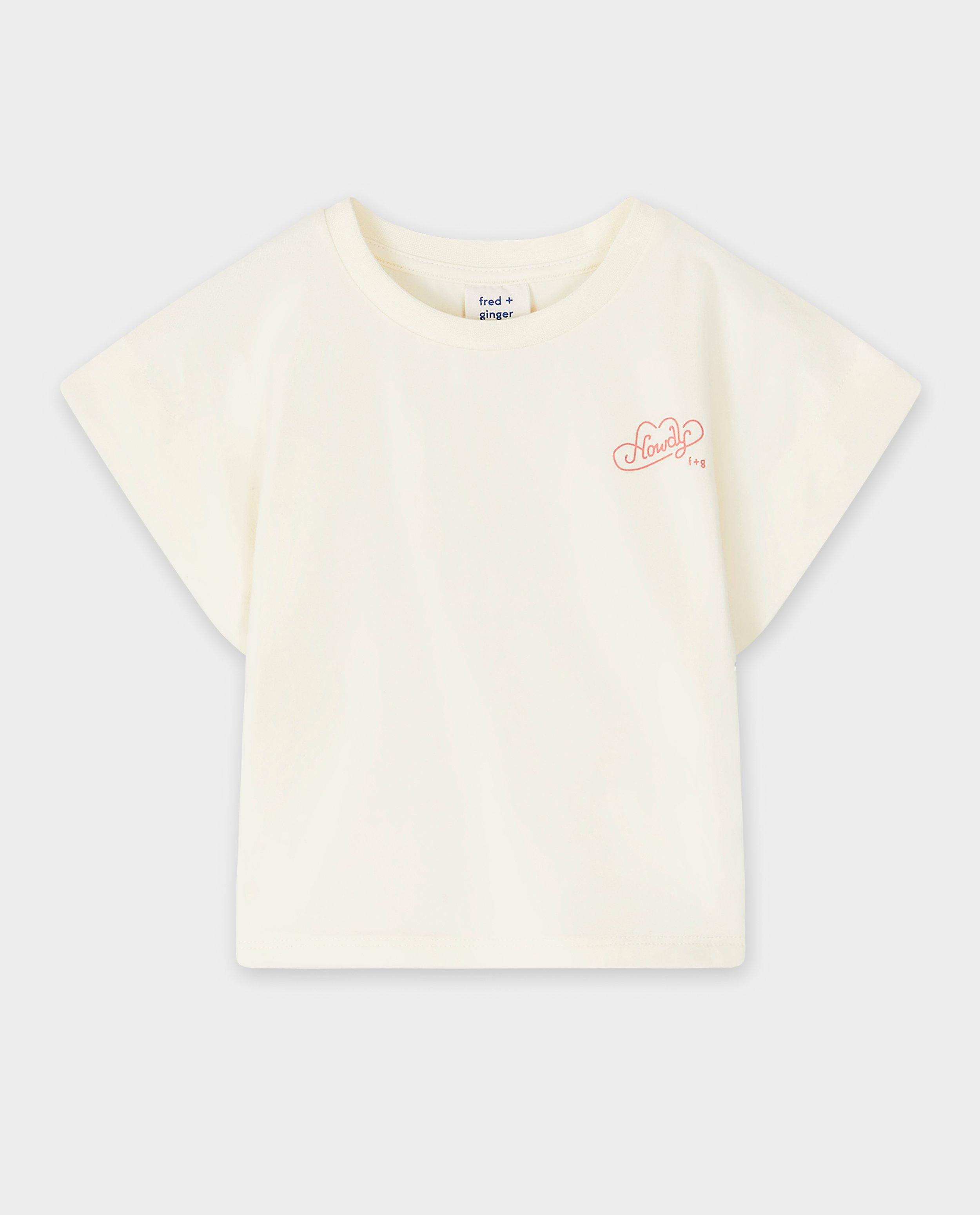 T-shirts - T-shirt met reliëfprint, 92-134