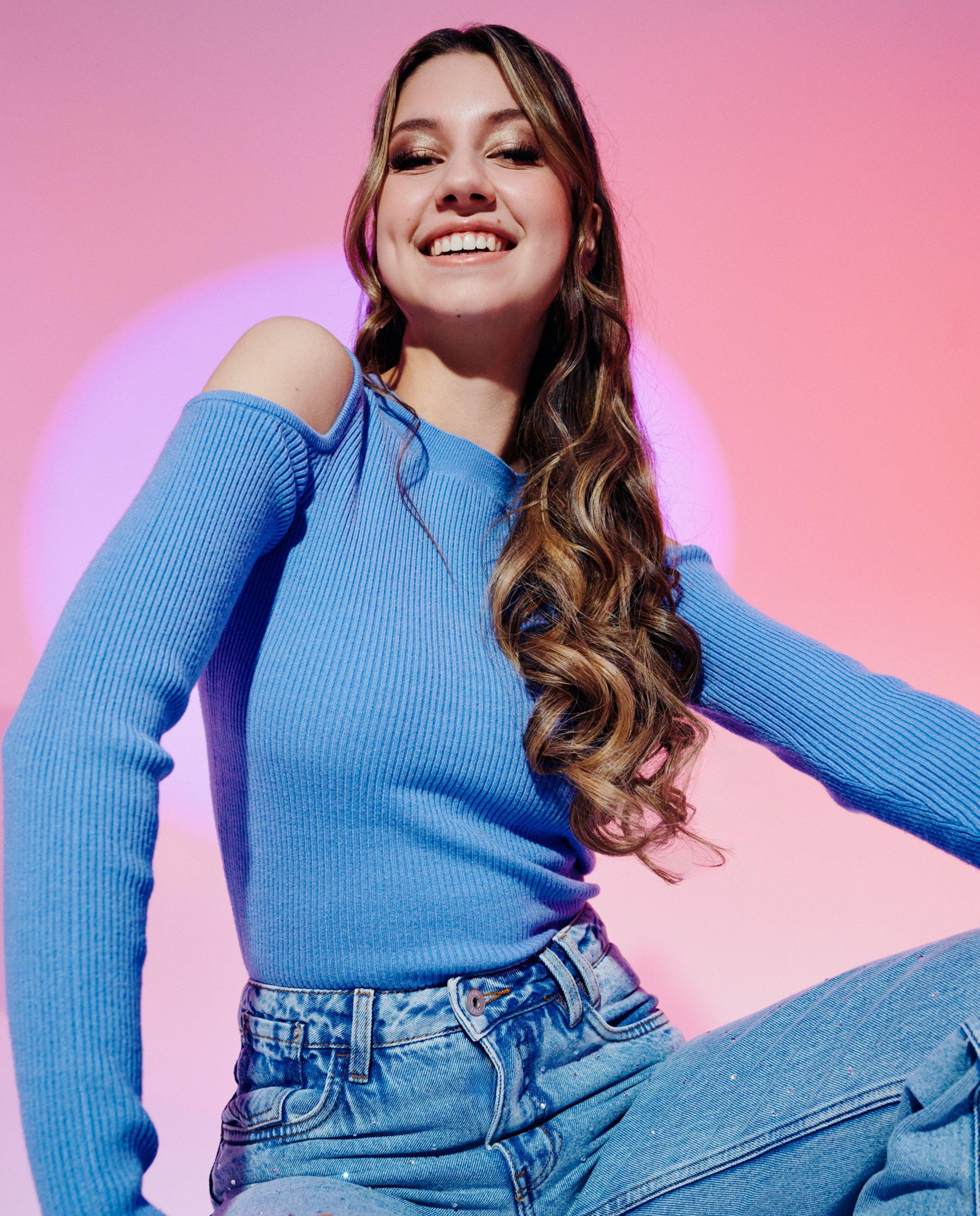 Pull avec des découpes, 116-164 - null - Like Me