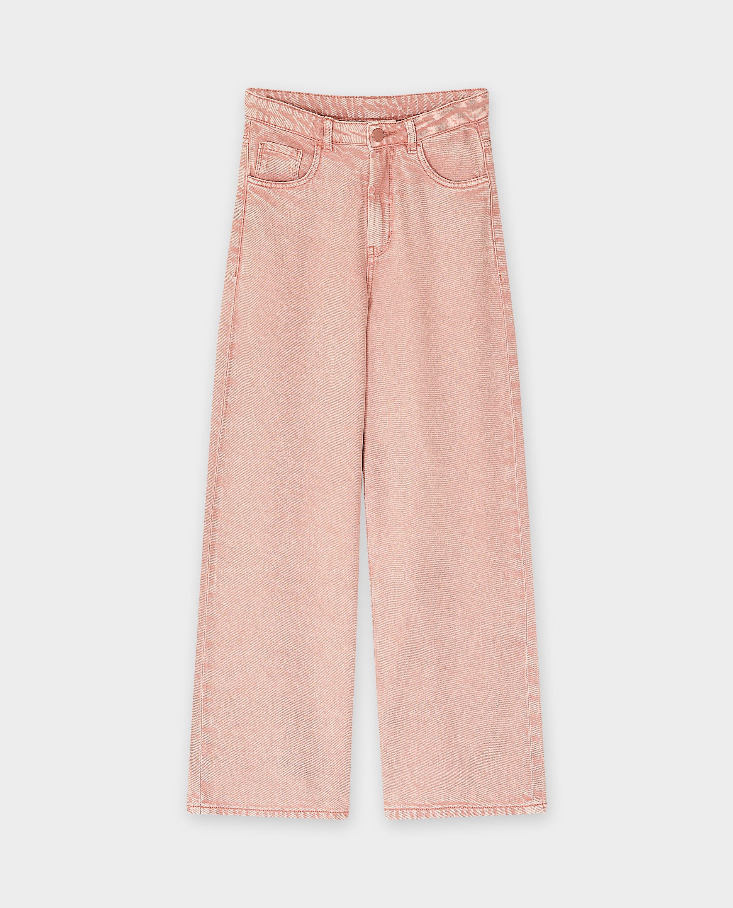 Broeken - Roze broek, wide fit, 116-164