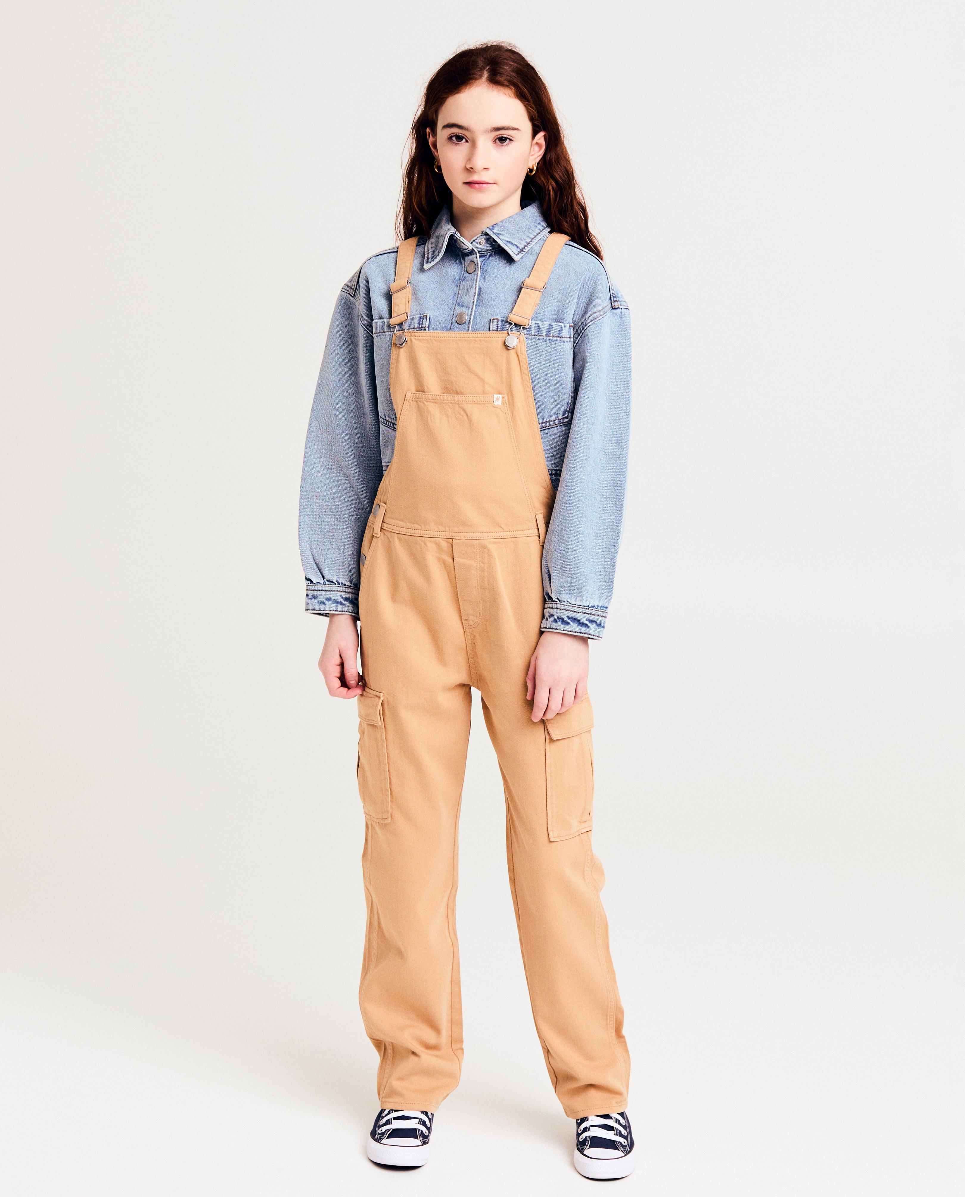 Jumpsuit - Bruine salopette, 116-164