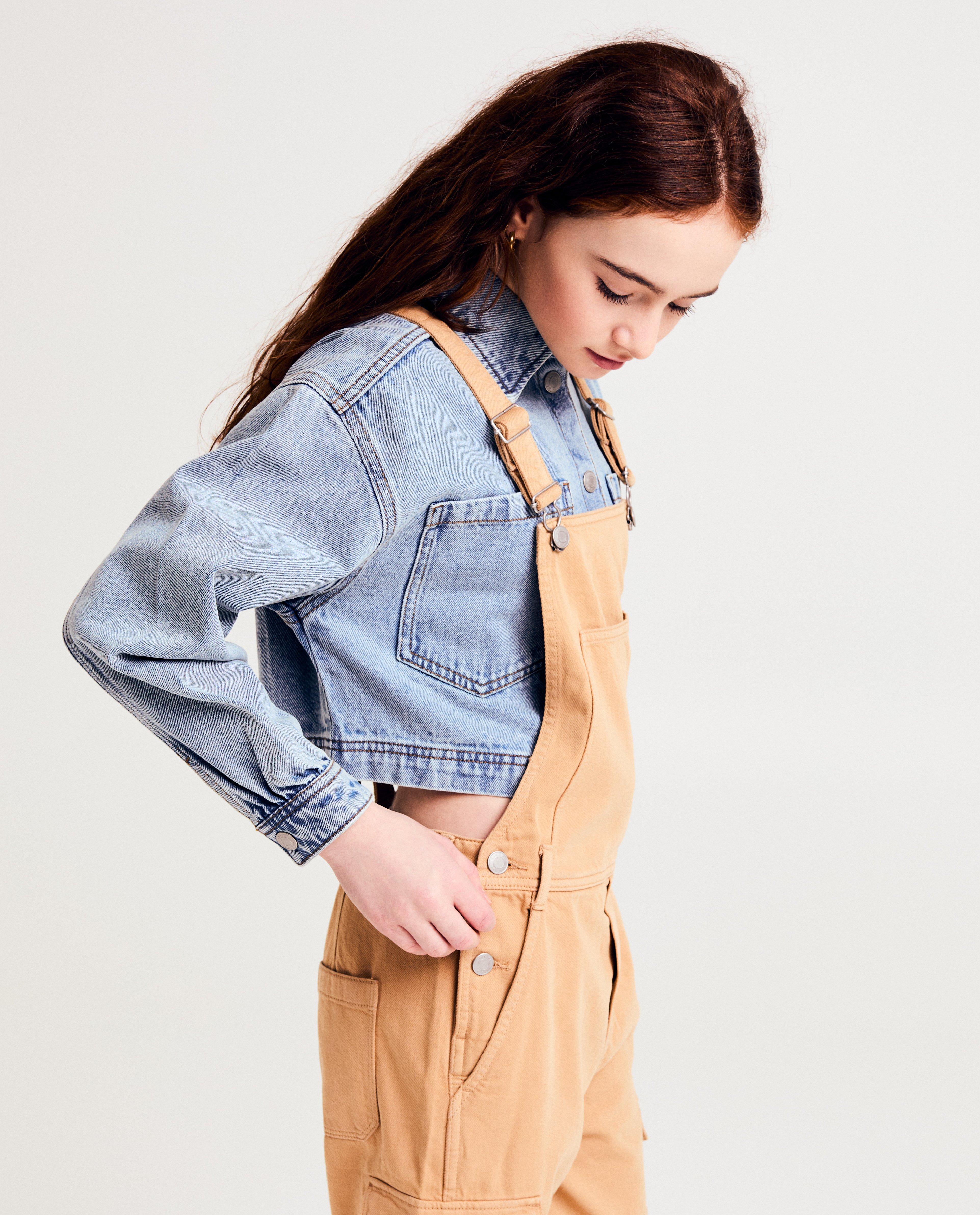 Jumpsuit - Bruine salopette, 116-164