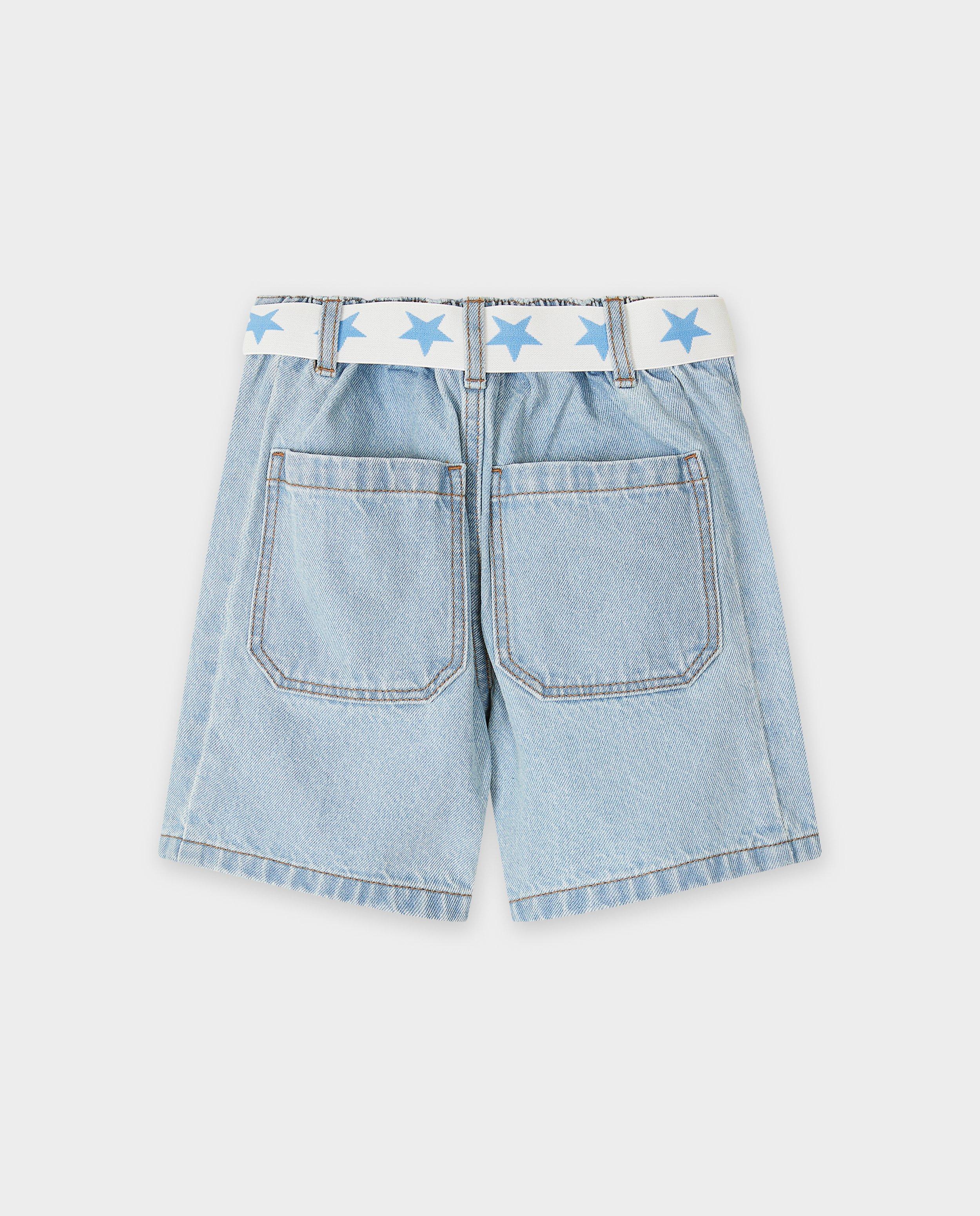 Shorten - Jeansshort met riem, unisex, 92-128