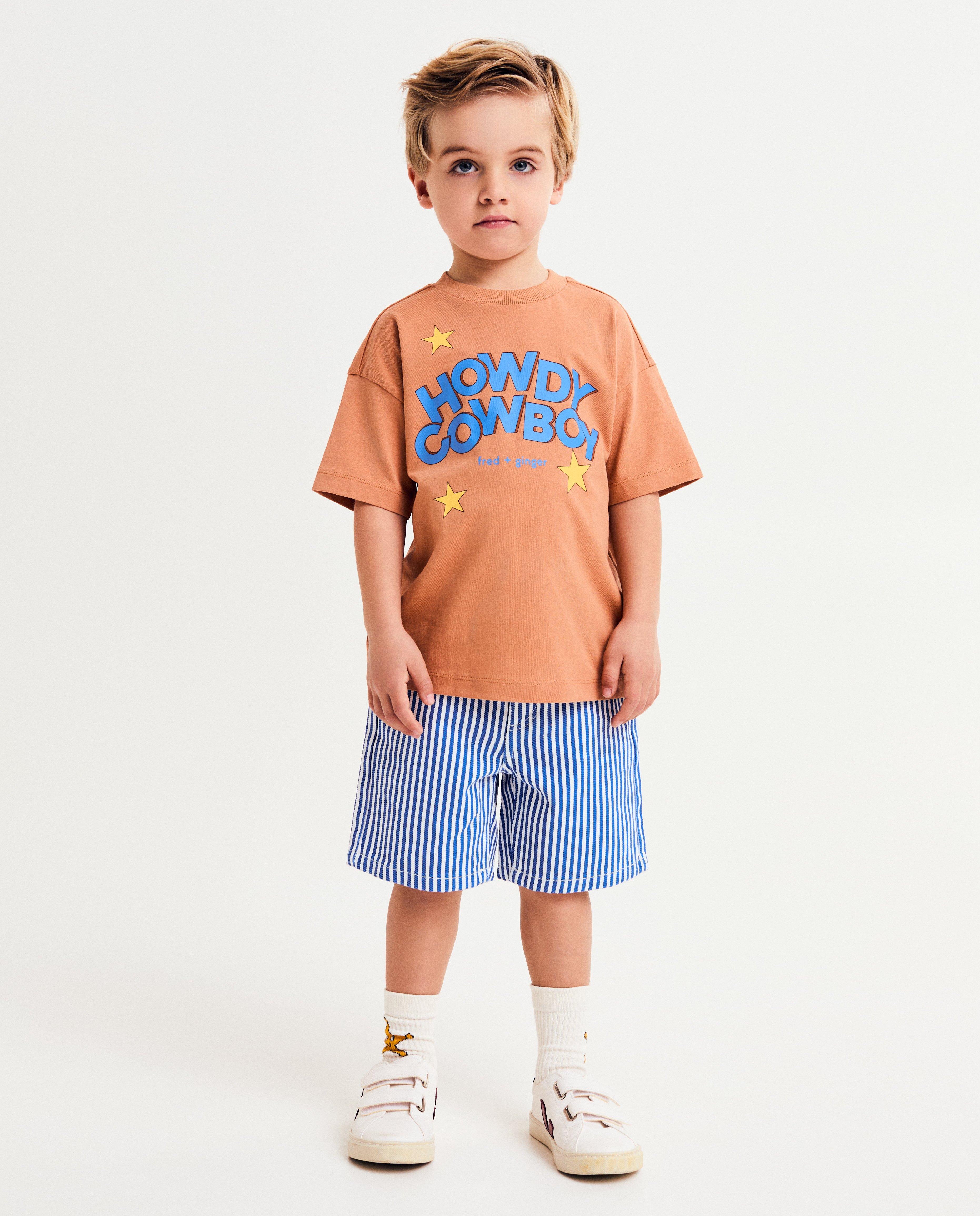 Shorten - Short met strepen, unisex, 92-128