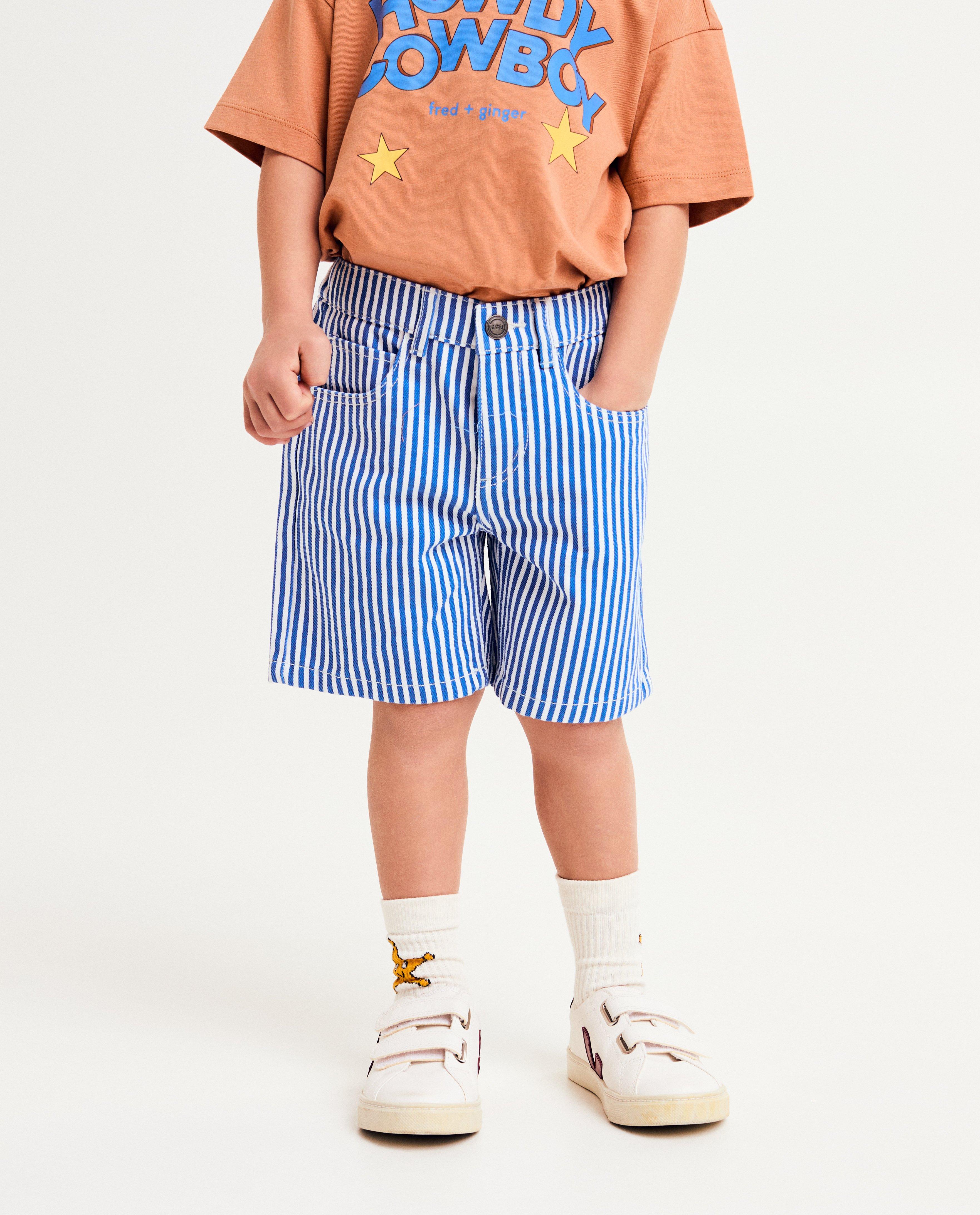 Shorten - Short met strepen, unisex, 92-128