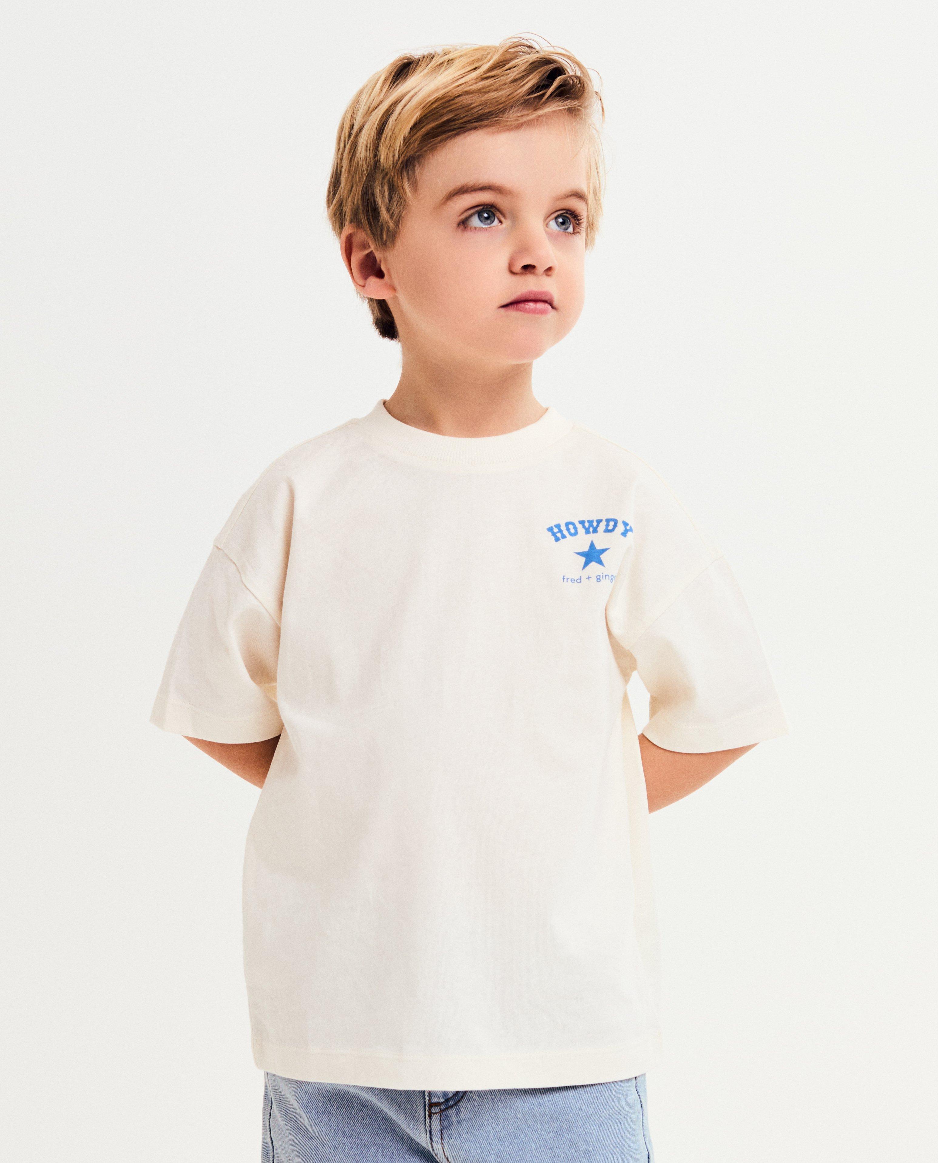 T-shirts - T-shirt met backprint, unisex, 92-128