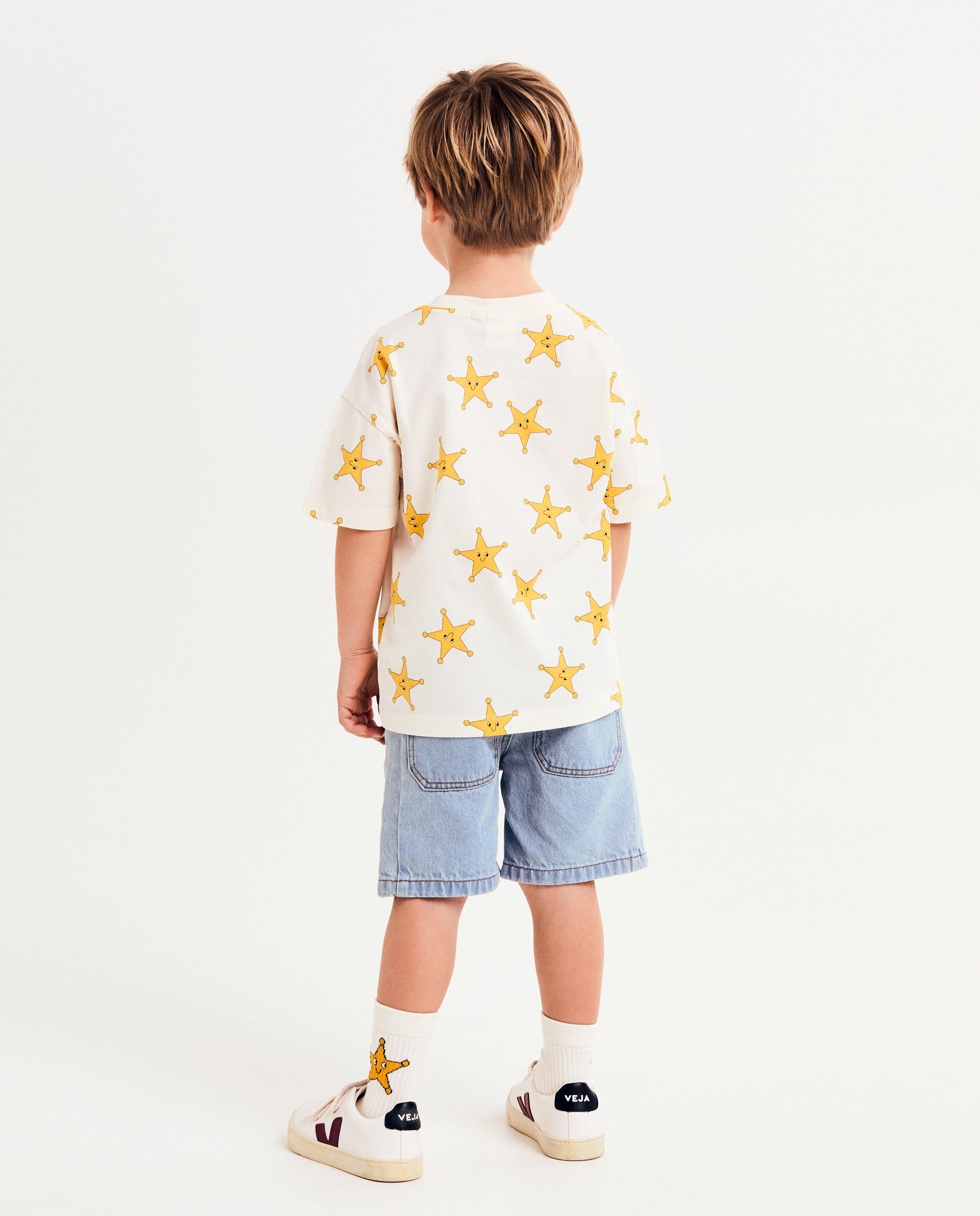 T-shirts - T-shirt met print sterren, unisex, 92-128
