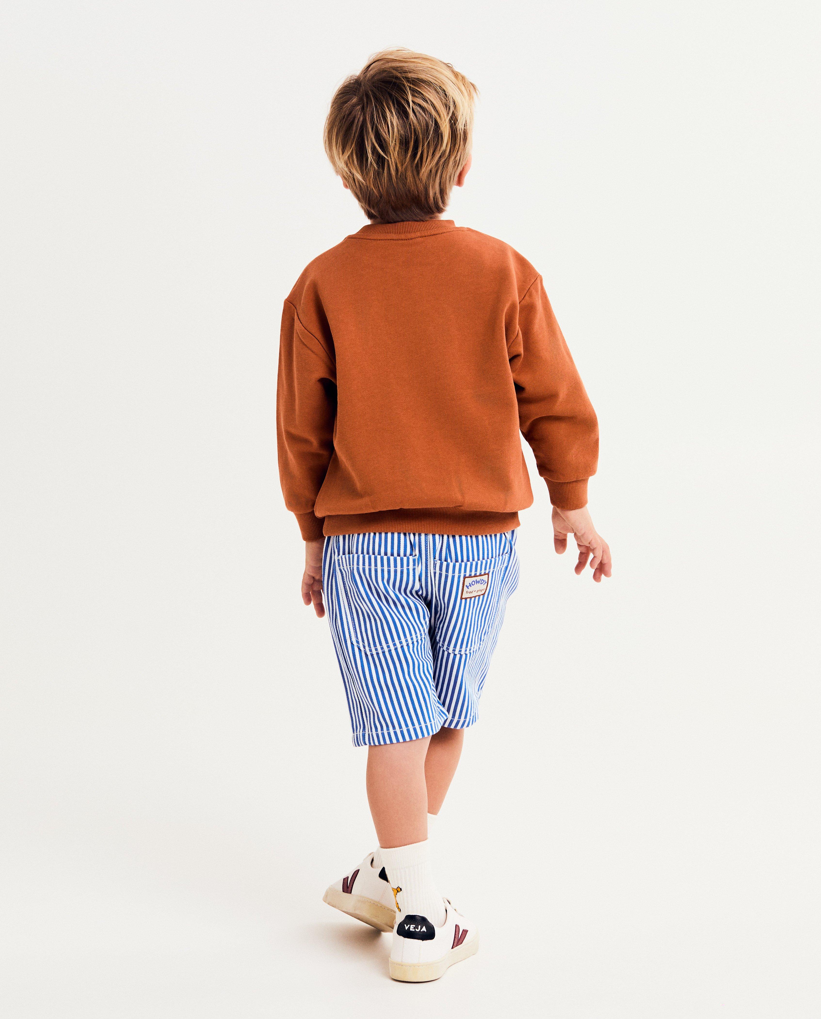 Sweaters - Sweater met geborduurd opschrift, unisex, 92-128