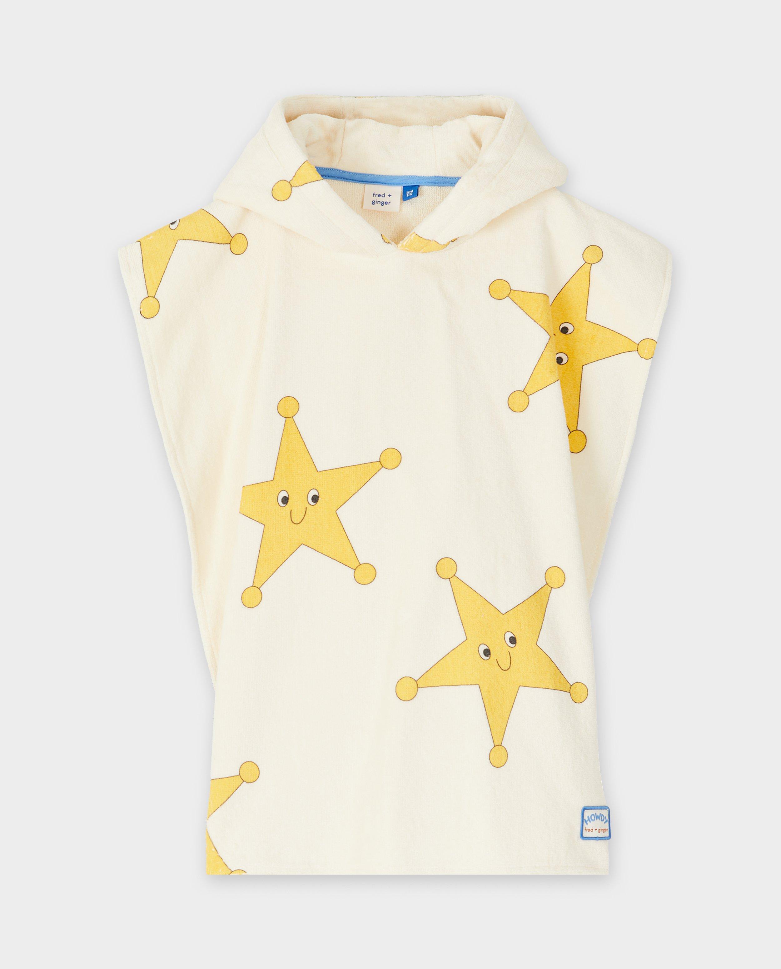 Zwemkleding - Badponcho met print sterren