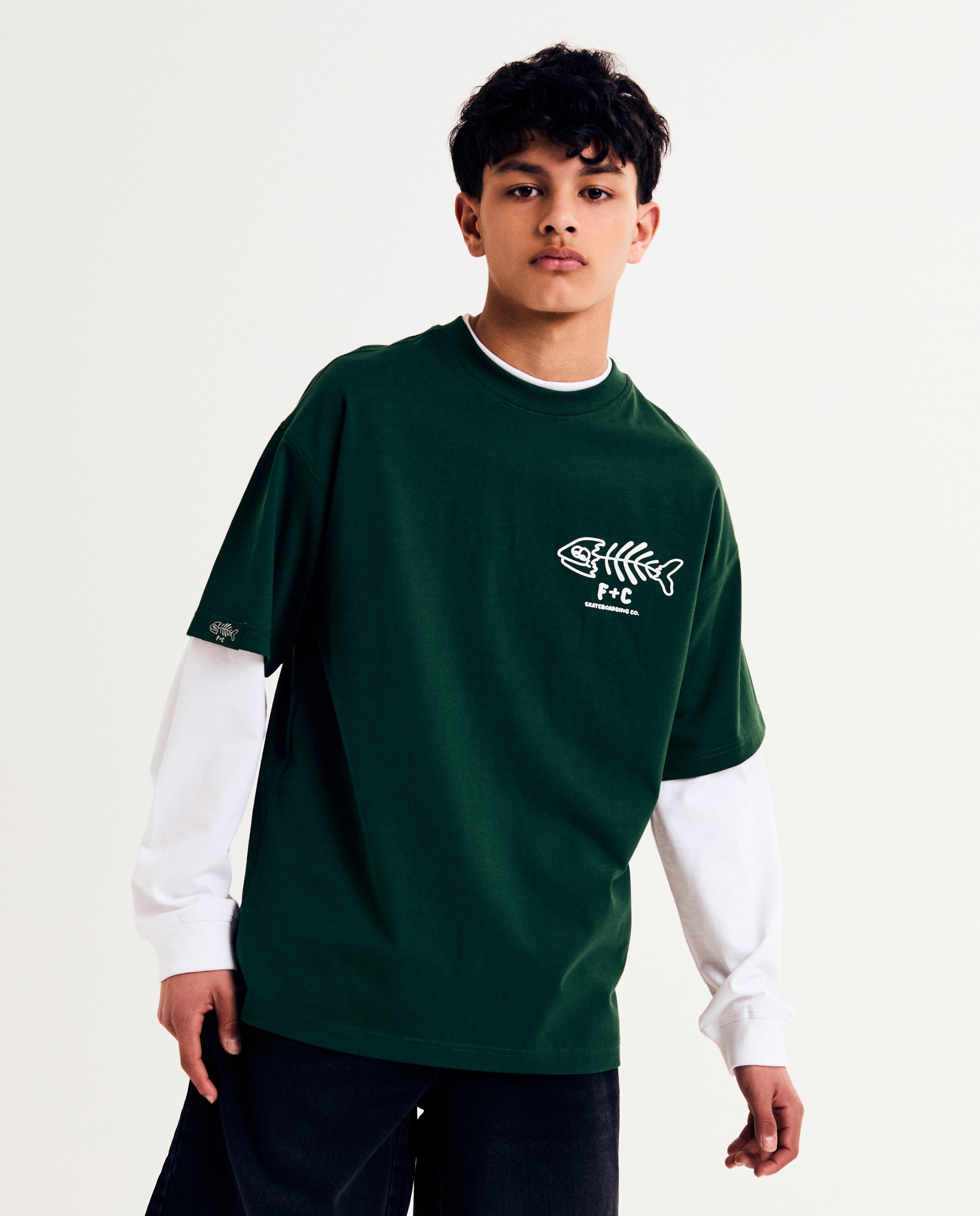 T-shirts - T-shirt met backprint, XXXS-L