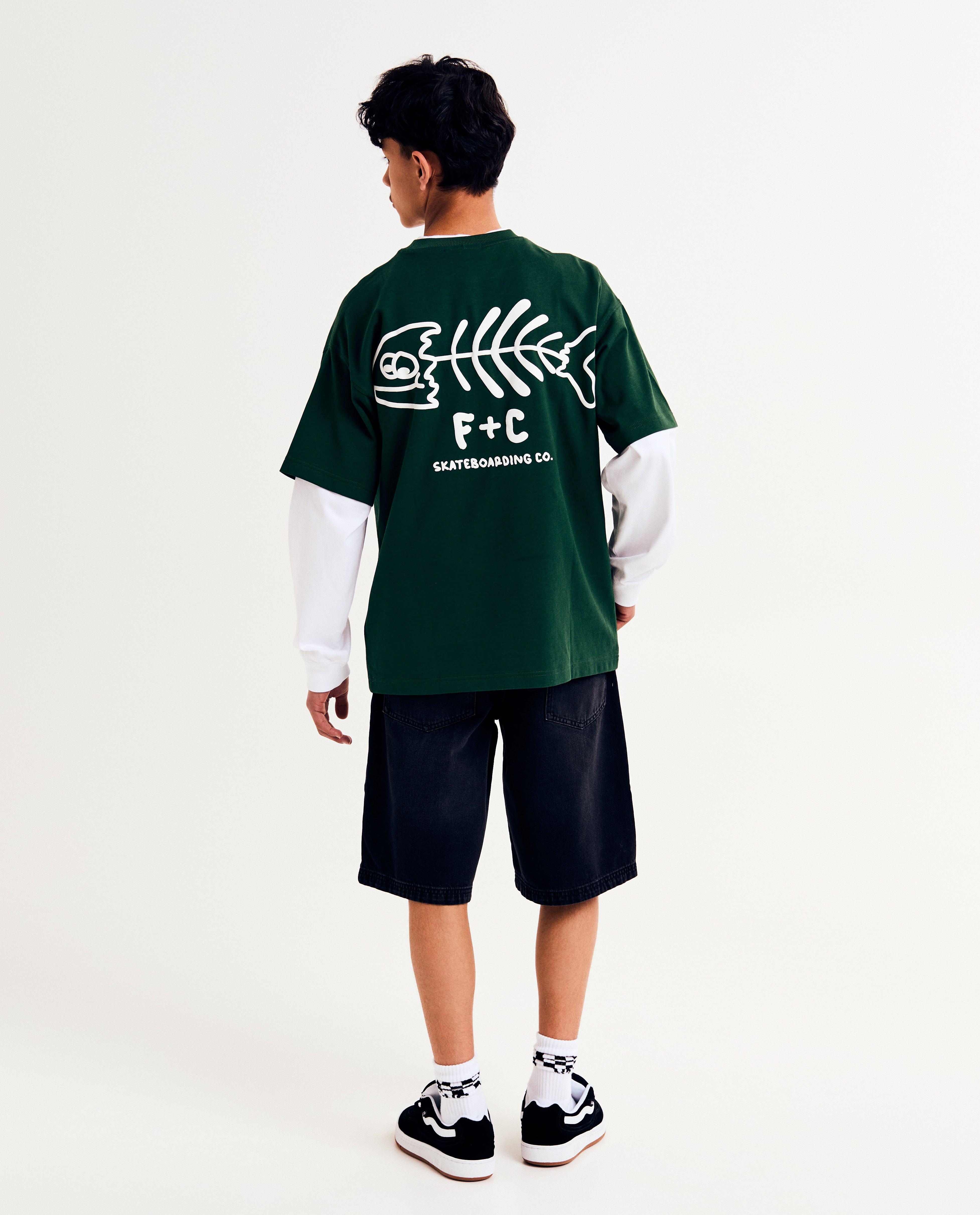 T-shirts - T-shirt met backprint, XXXS-L