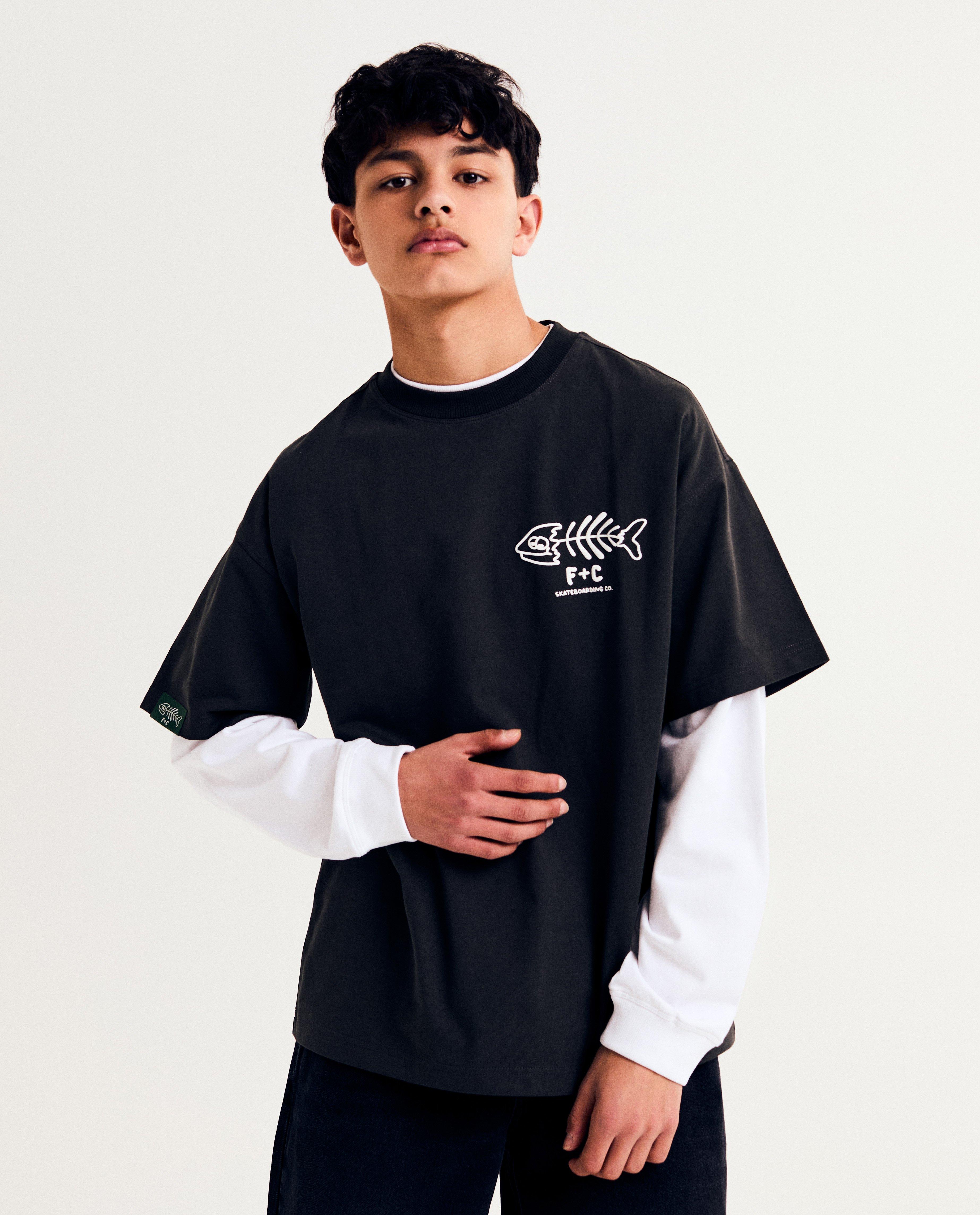 T-shirts - T-shirt met backprint, XXXS-L