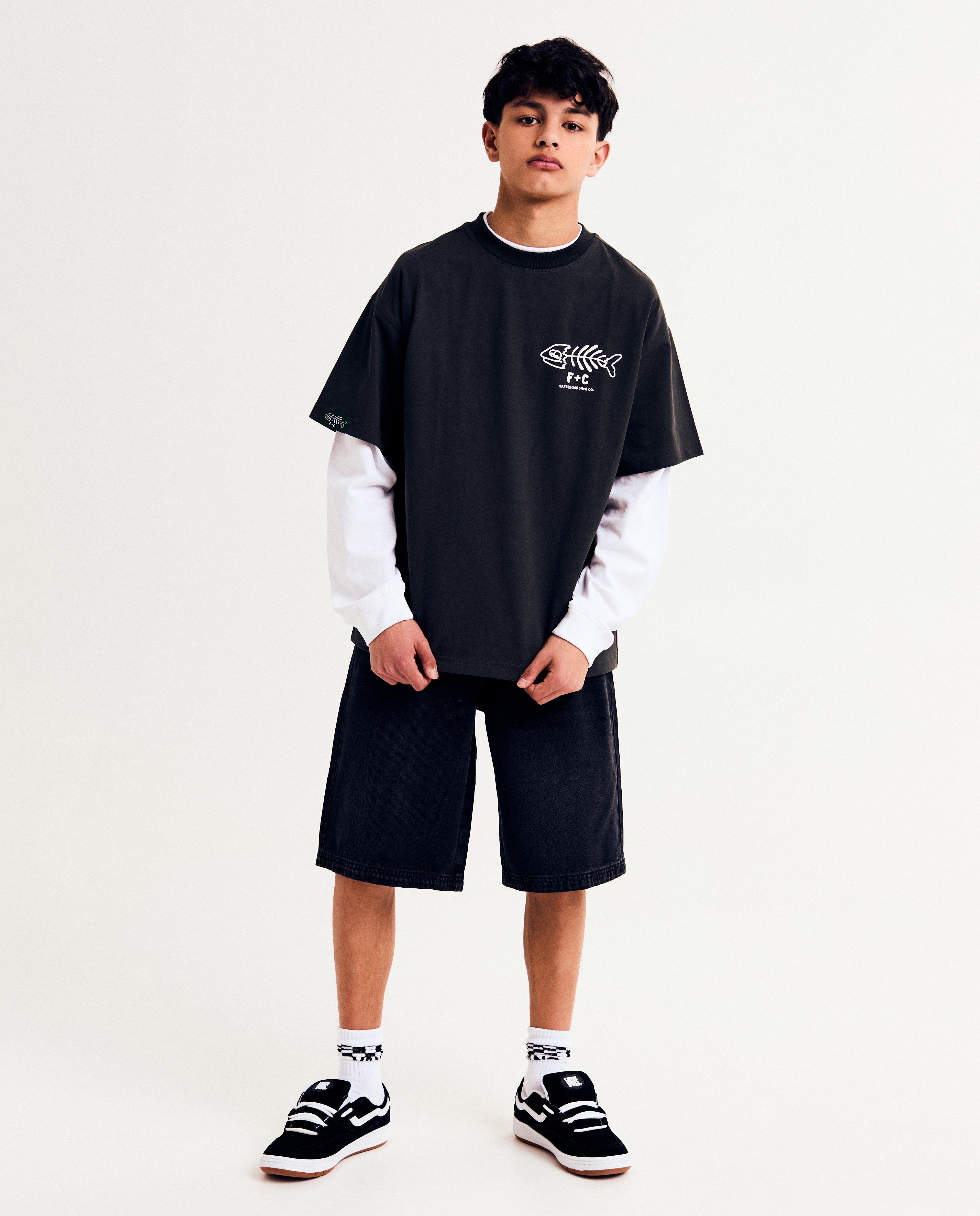 T-shirts - T-shirt met backprint, XXXS-L