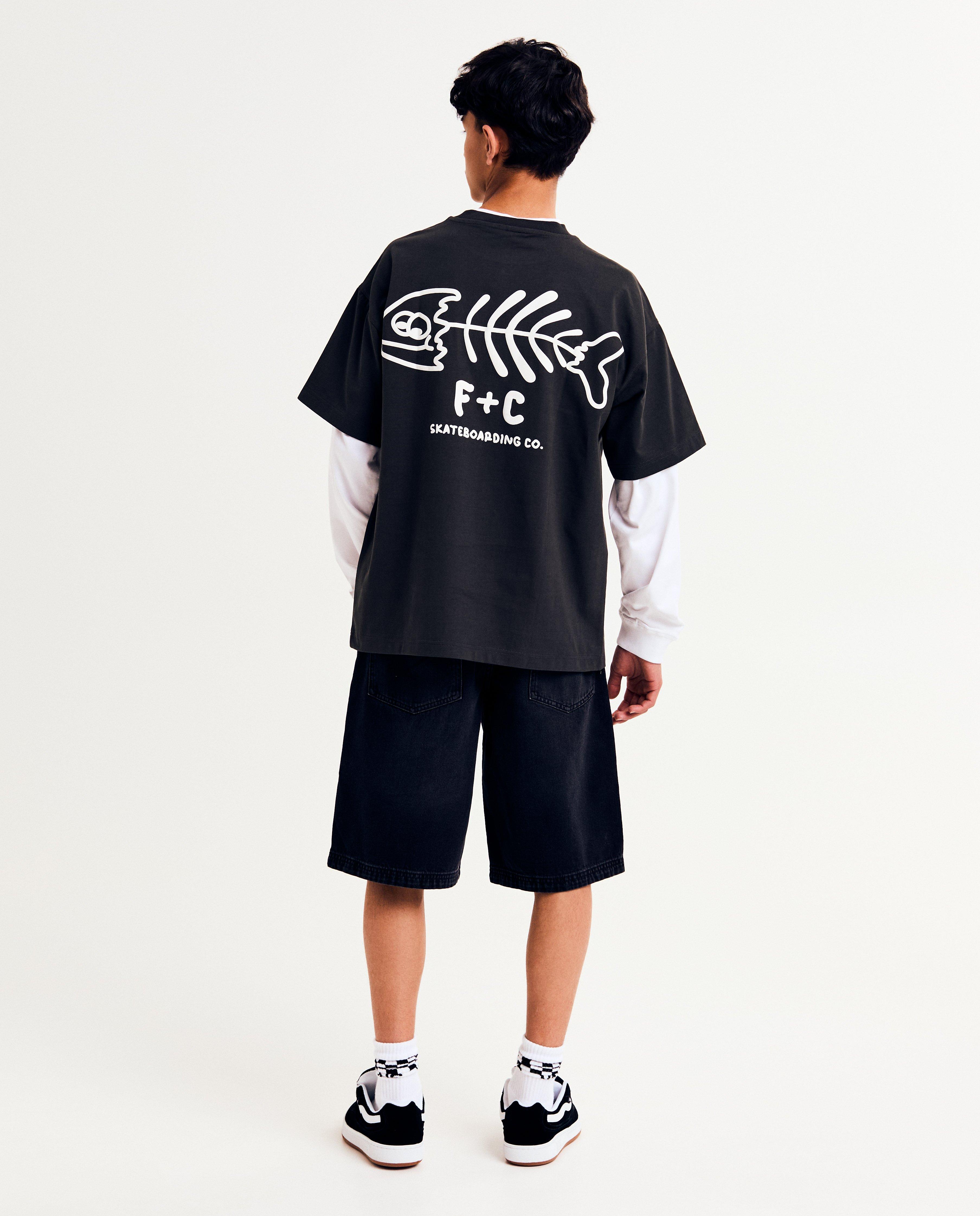 T-shirts - T-shirt met backprint, XXXS-L