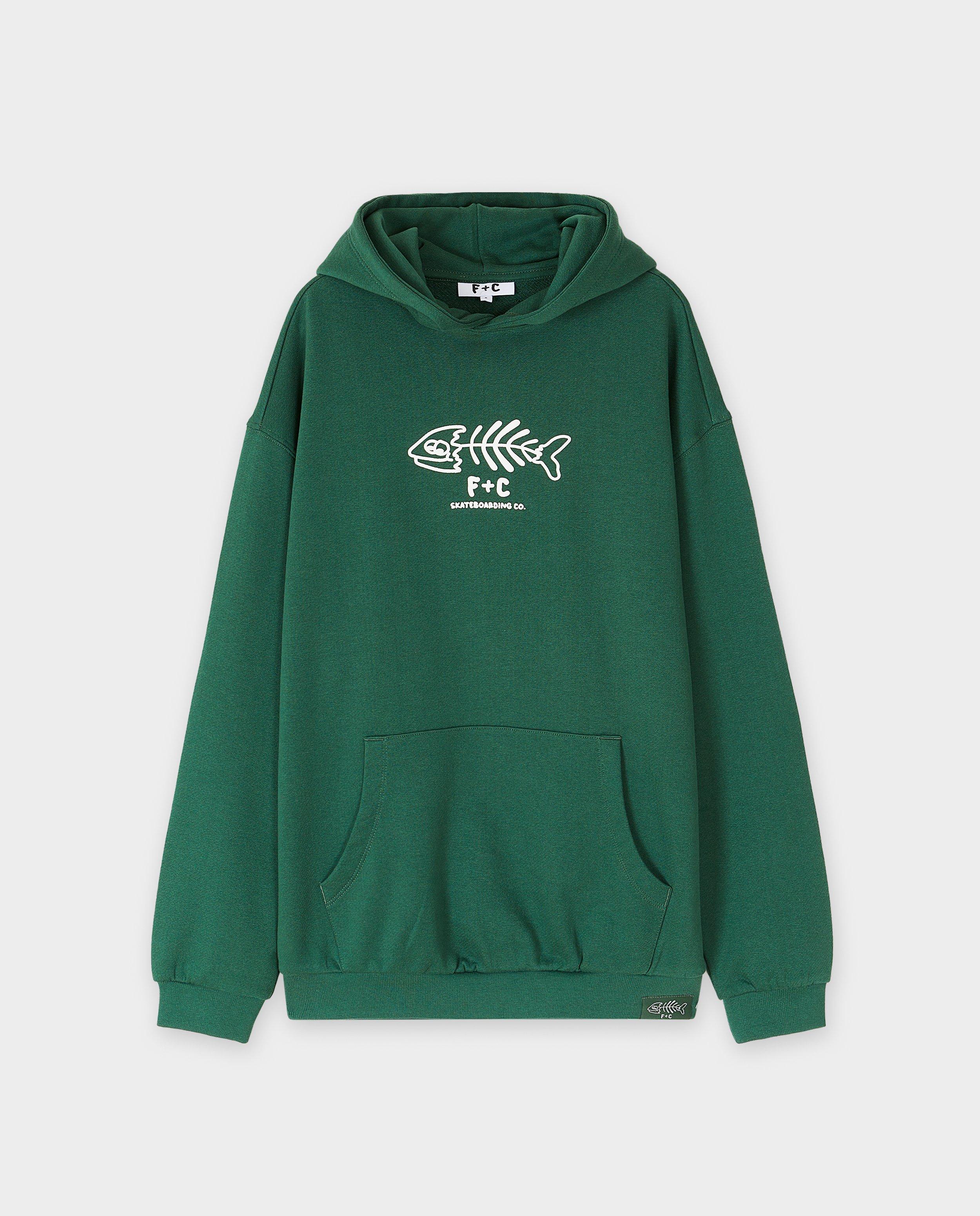 Sweaters - Hoodie met backprint, oversized fit, XXXS-L