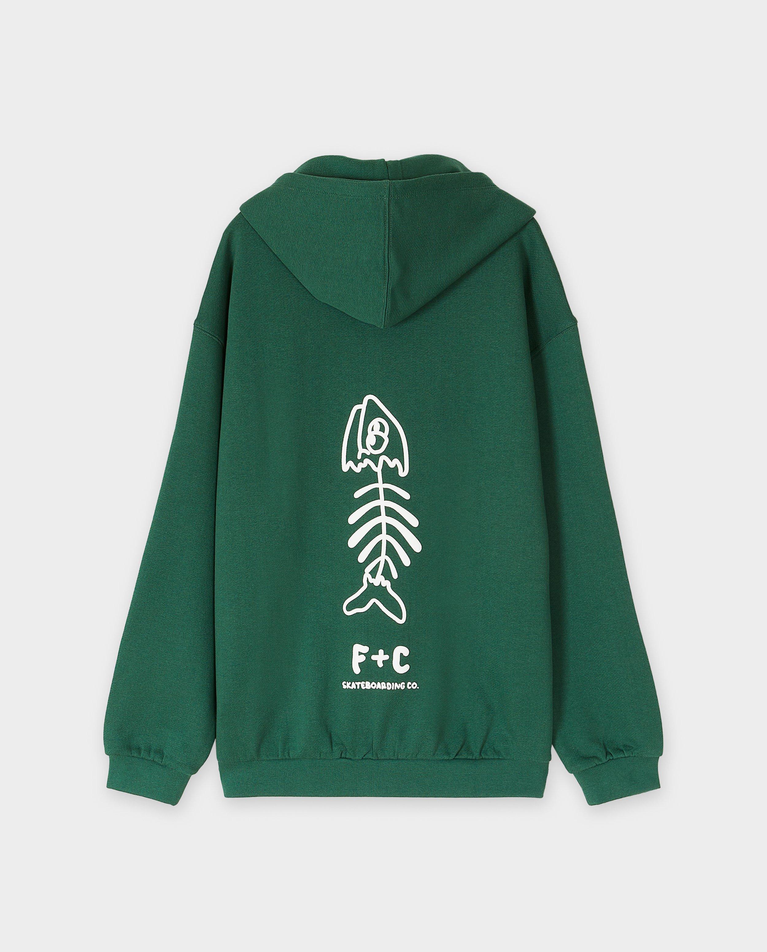 Sweaters - Hoodie met backprint, oversized fit, XXXS-L